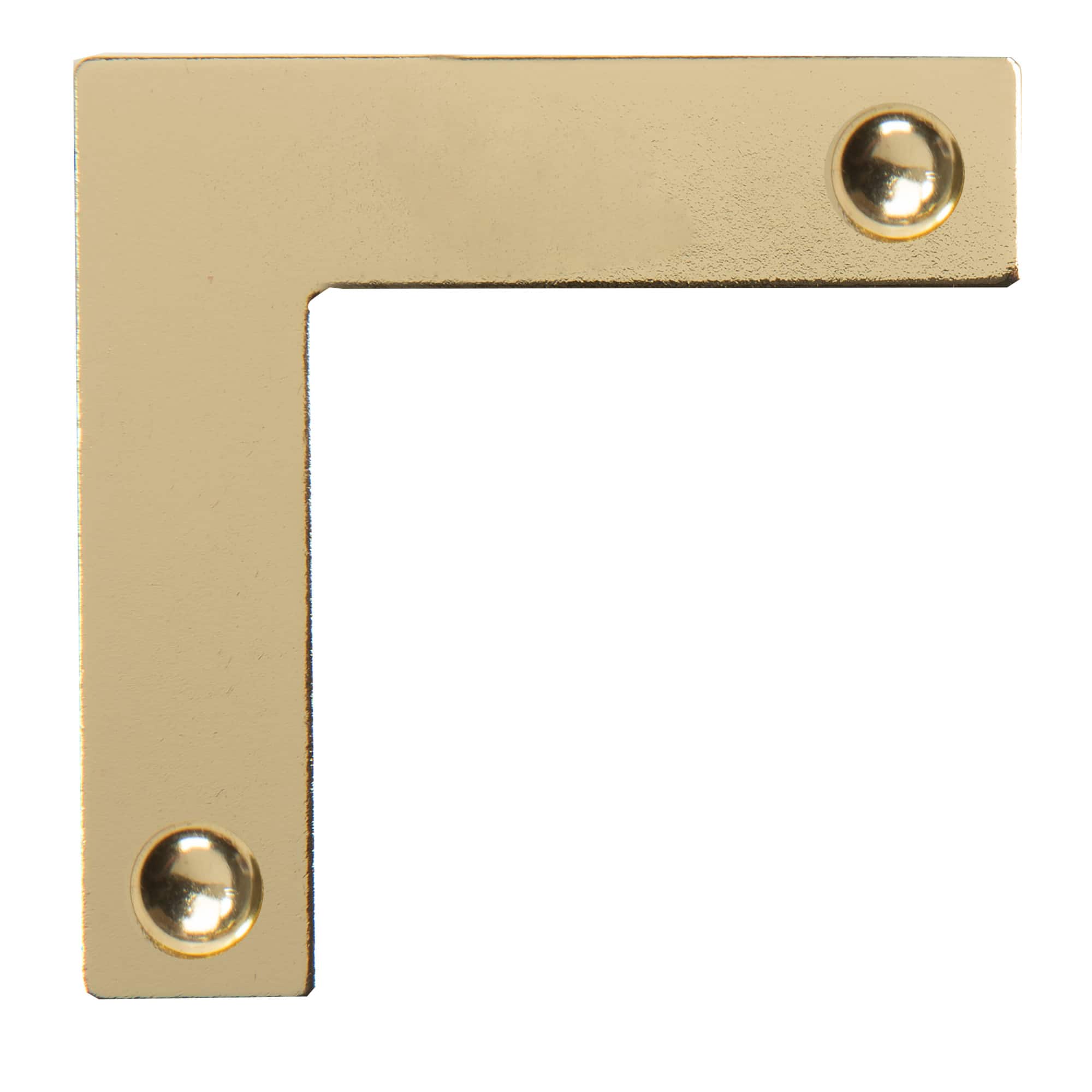 Dritz Home Brass Smooth Campaign Hardware Corners