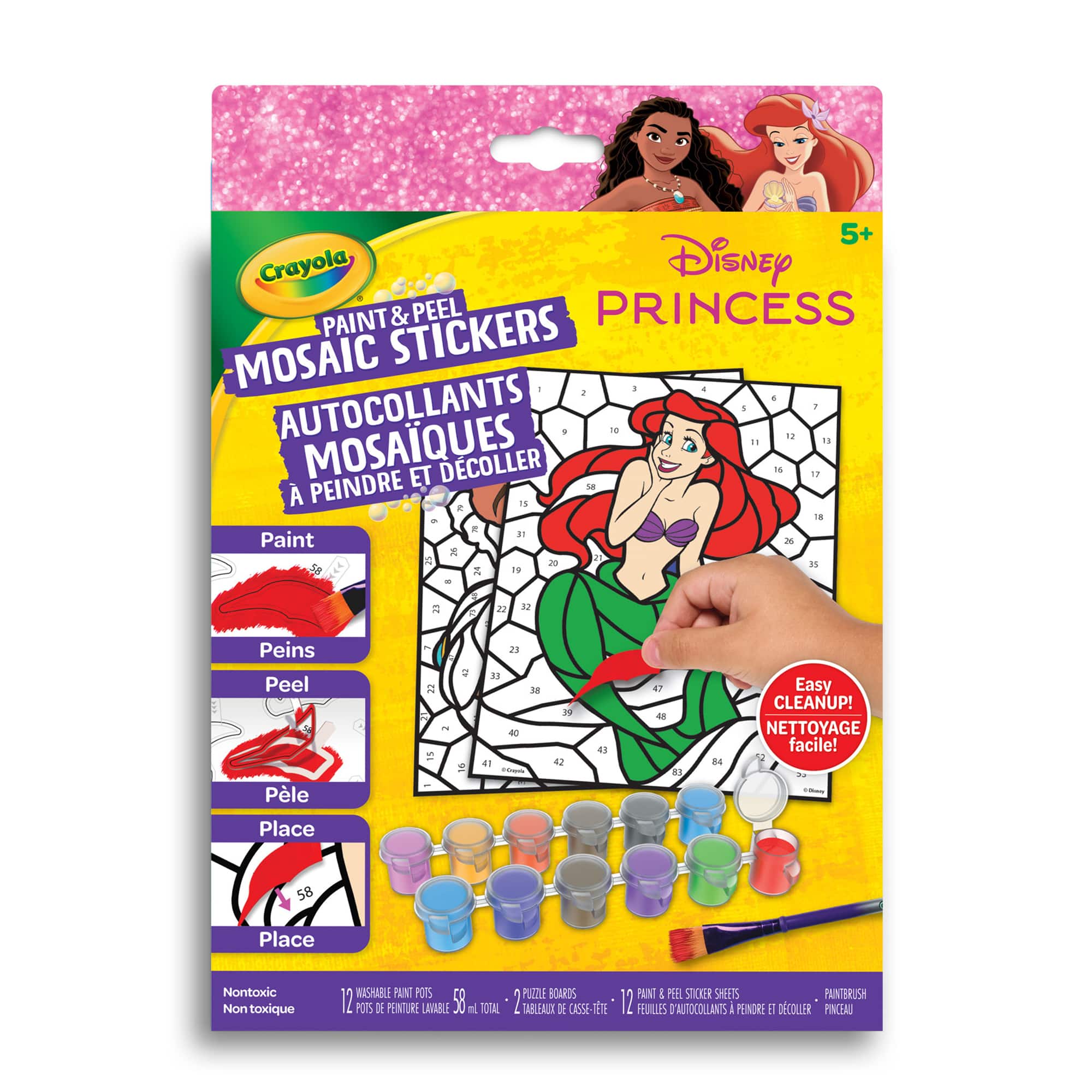 Crayola® Disney® Princess Paint & Peel Mosaic Stickers