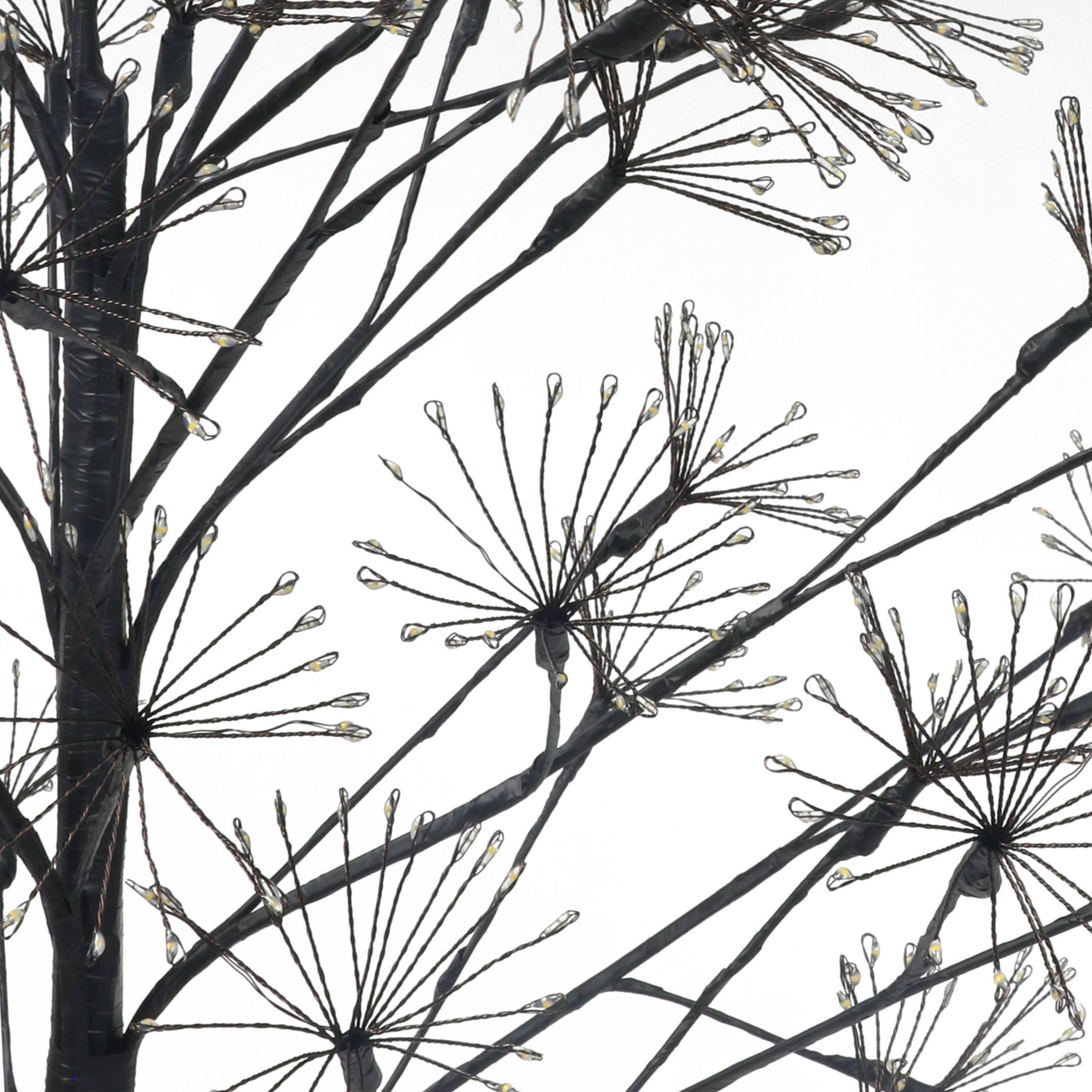 6ft. Pre-Lit Twig Artificial Christmas Tree, Warm White Micro LED Lights