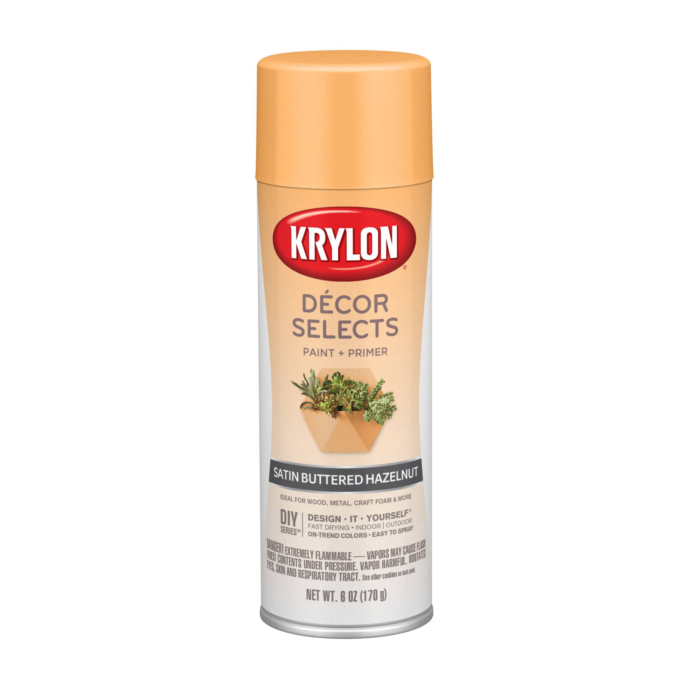 Krylon® Décor Selects Satin Paint & Primer Spray Paint Michaels