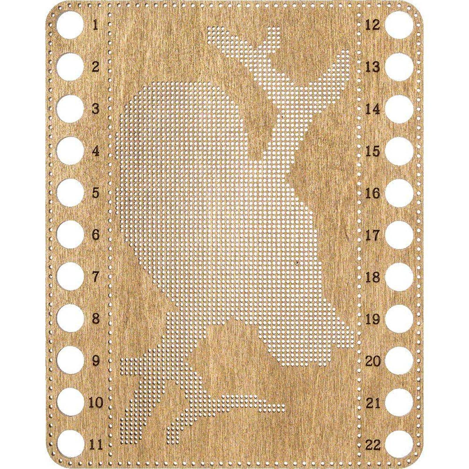 Wonderland Crafts Owl Numbered Embroidery Thread Organizer