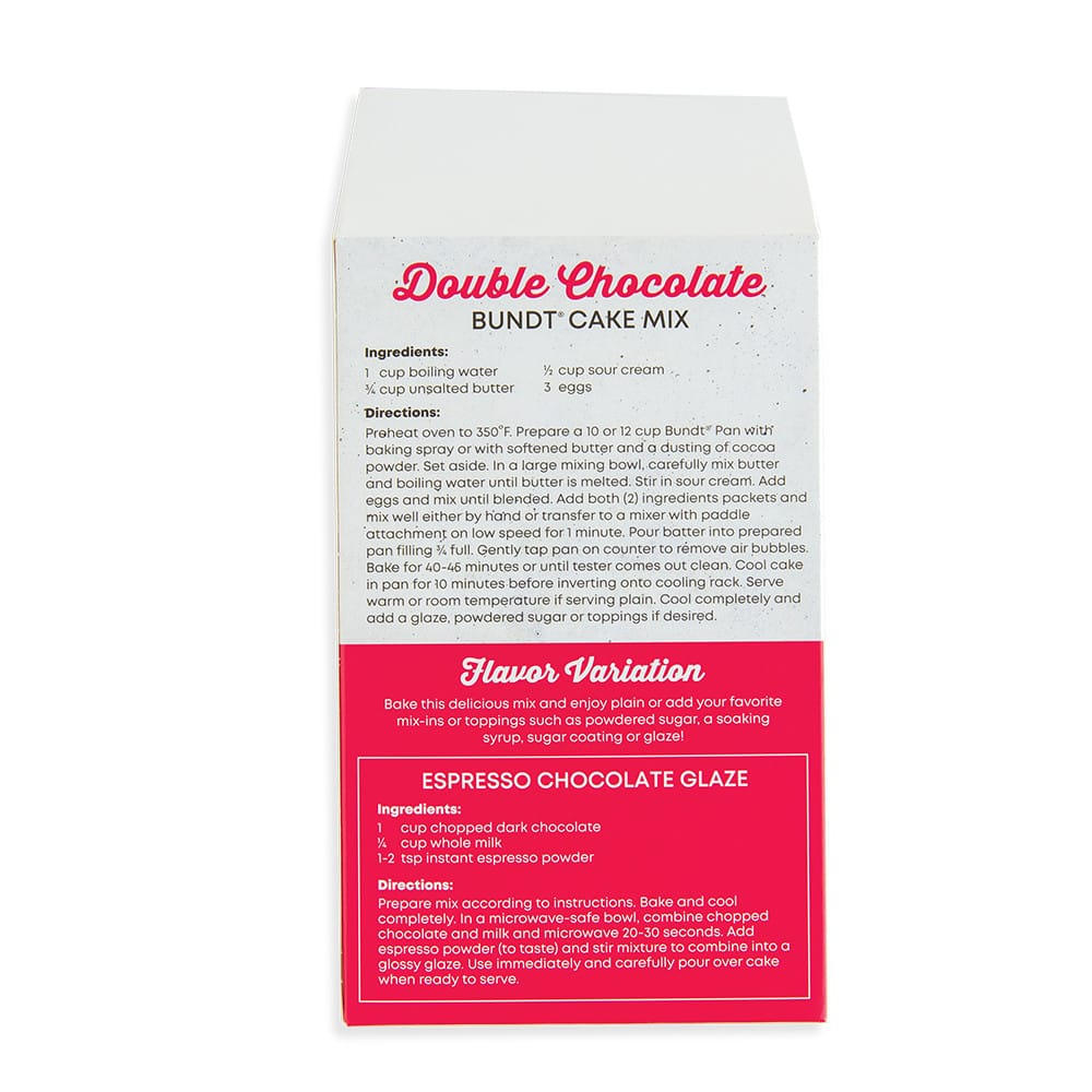 Nordic Ware Double Chocolate Bundt&#xAE; Deluxe Cake Mix