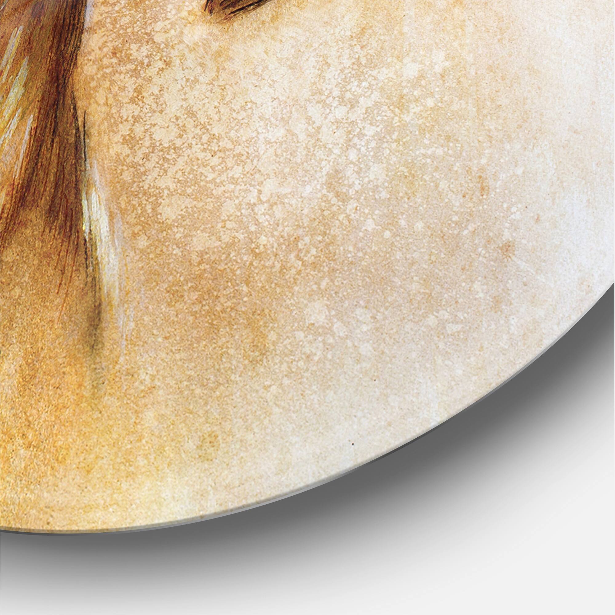 Designart - Portrait of Wild Ram With Mighty Horns I