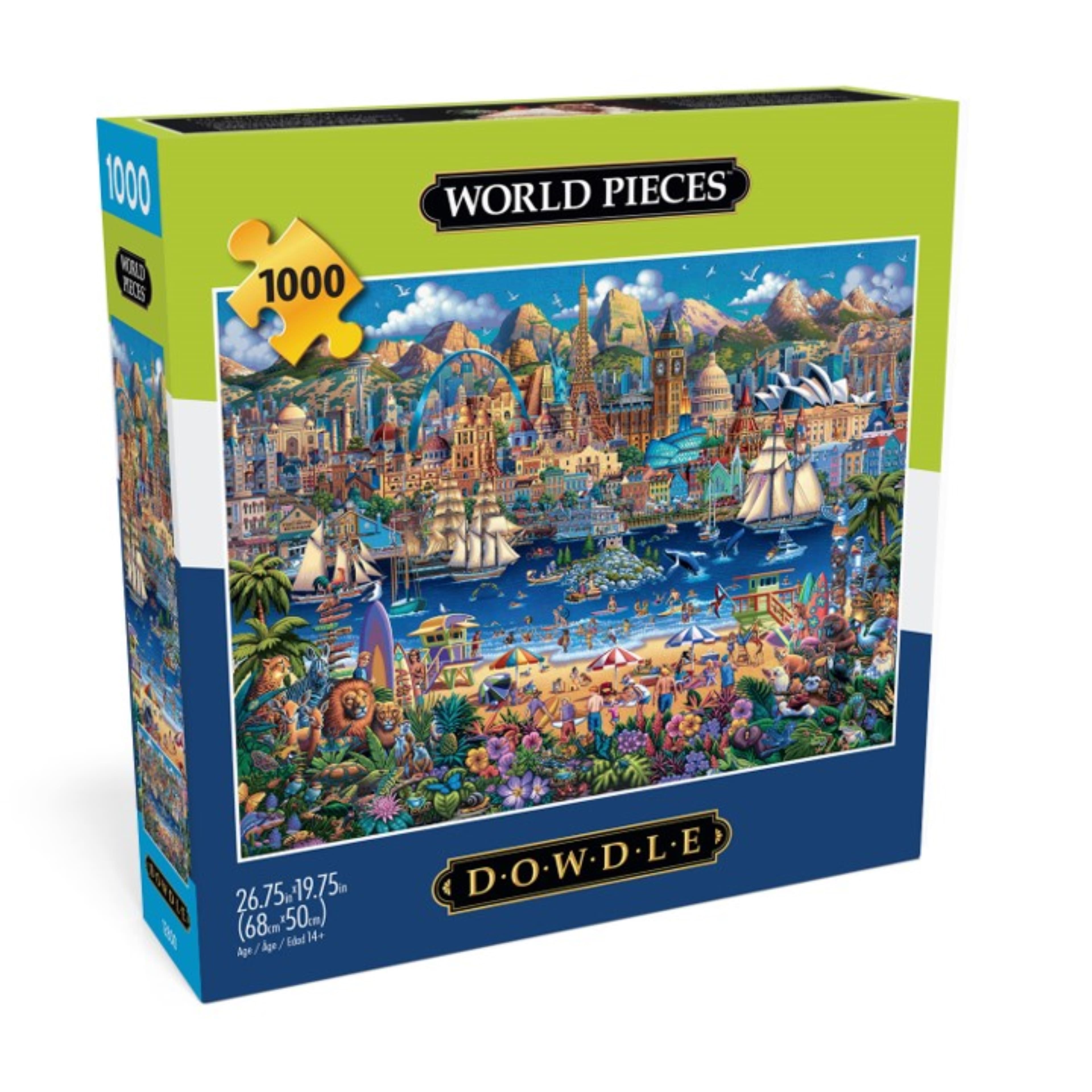 Assorted Dowdle 1,000 Piece Puzzle