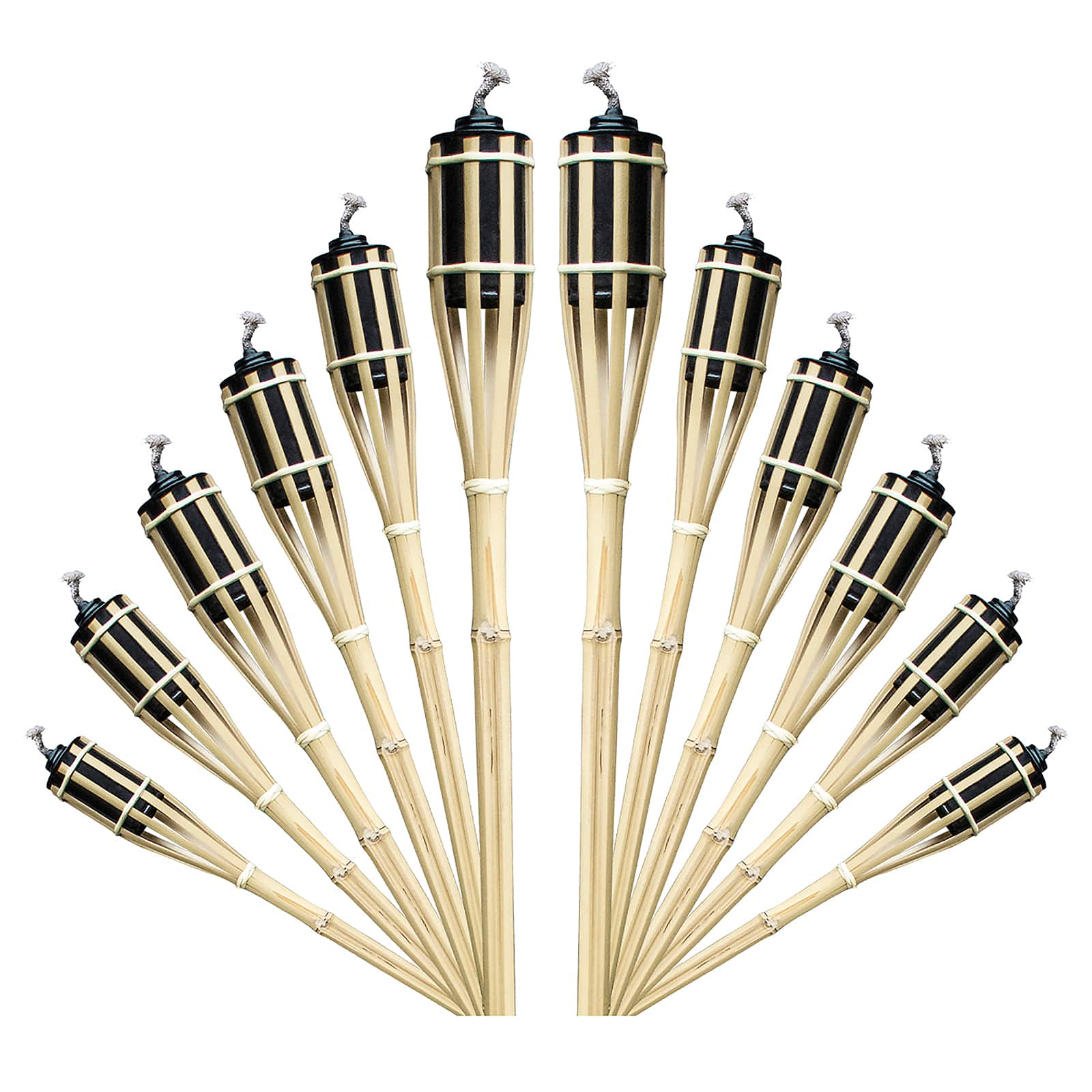 Sorbus 48&#x22; Matney Outdoor Bamboo Torches, 12ct.