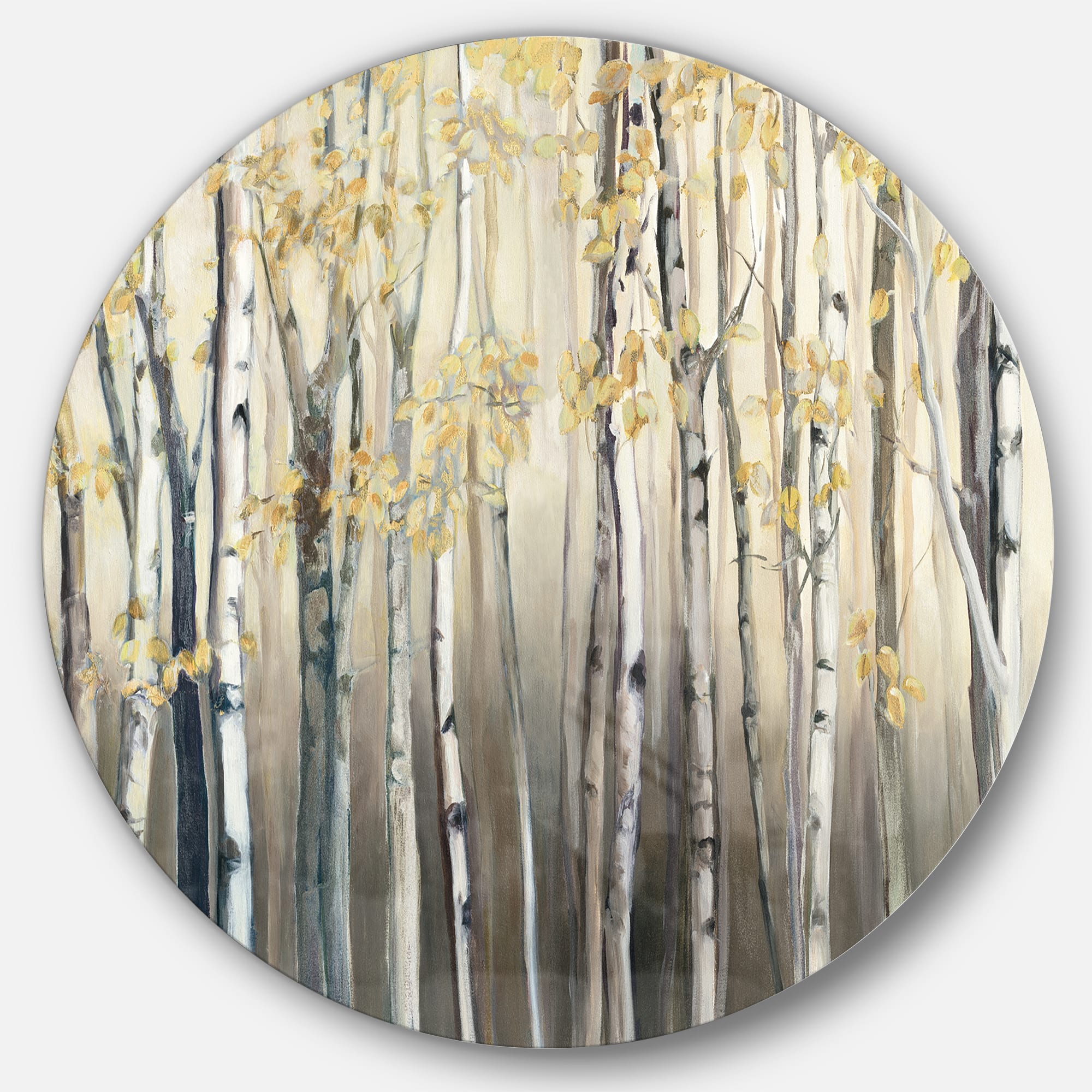 Designart - Golden Birch Forest I