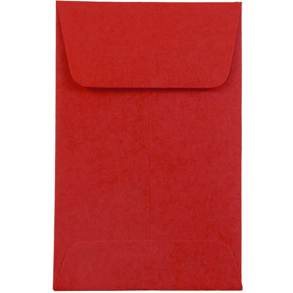 JAM Paper 2.25" x 3.5" Coin Envelopes, 50ct.