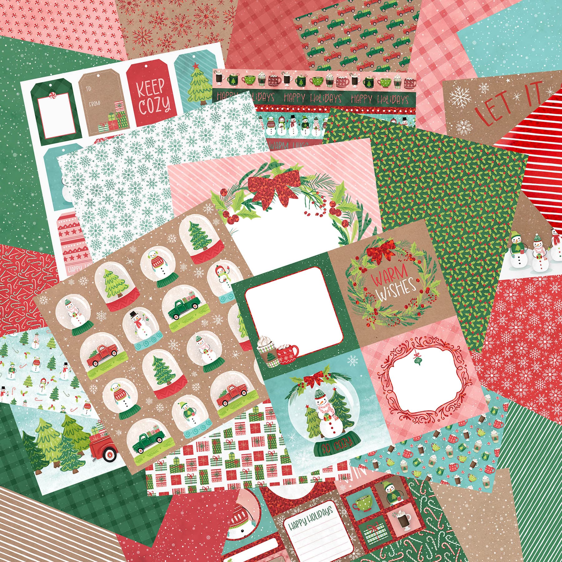 12&#x22; x 12&#x22; Christmas Paper Pad by Recollections&#x2122;
