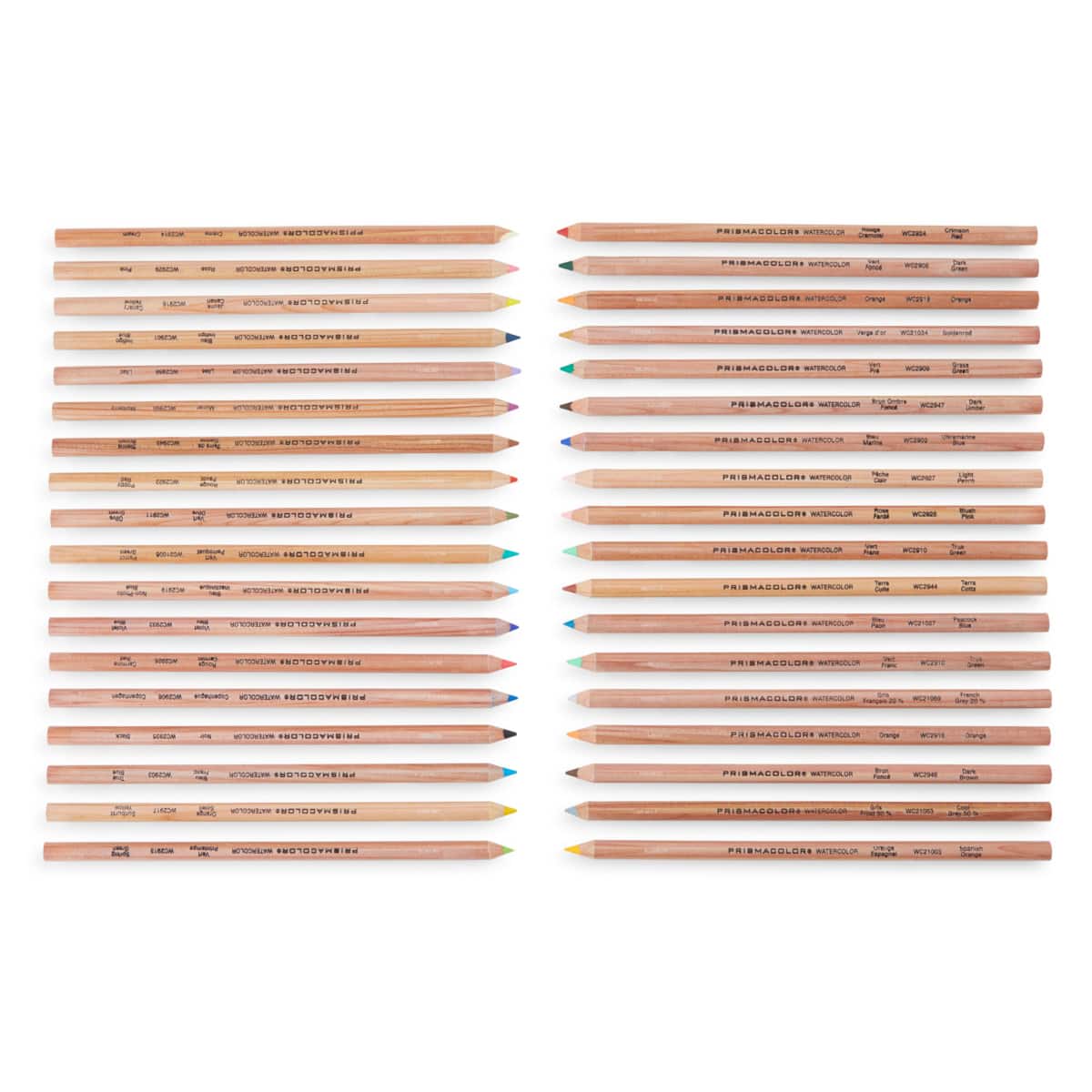  Prismacolor Premier Color Pencils, Water-Soluble Color Pencil  Set, Assorted Colors, 36 Count : Wood Colored Pencils : Office Products