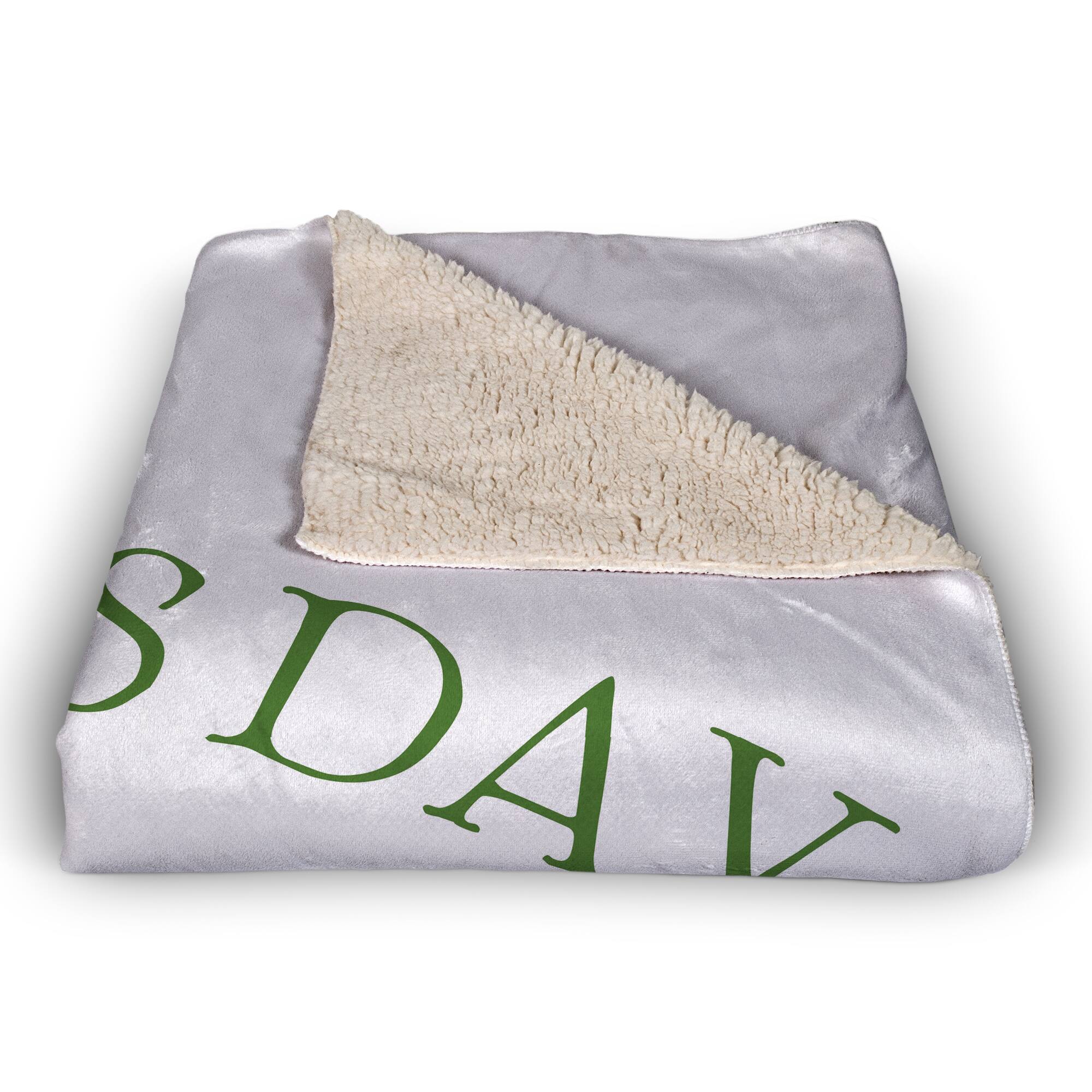 St Patricks Irish Kisses For Sale 50" x 60" Sherpa Fleece Blanket