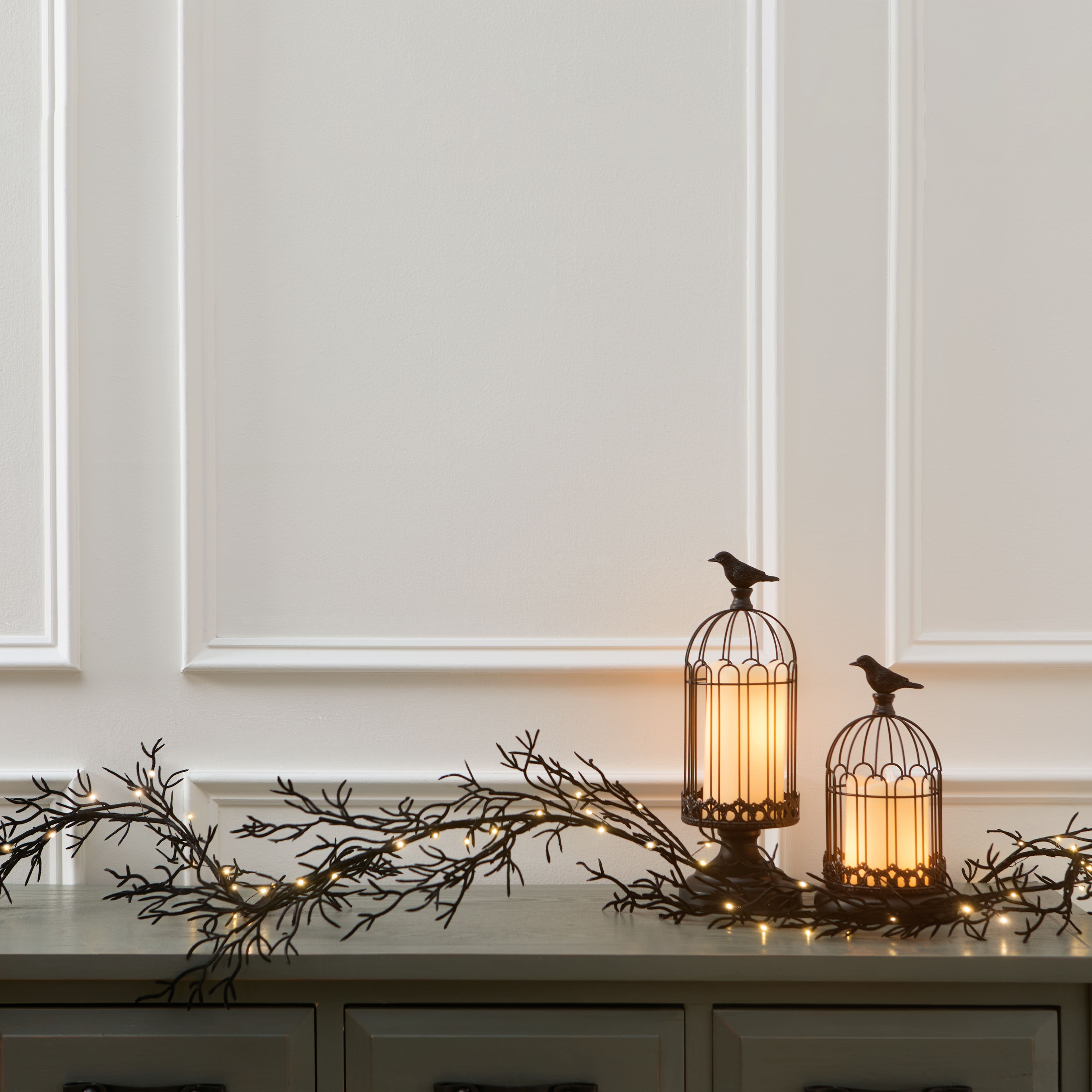 5ft. Warm White LED Lighted Branch String Lights by Ashland&#xAE;