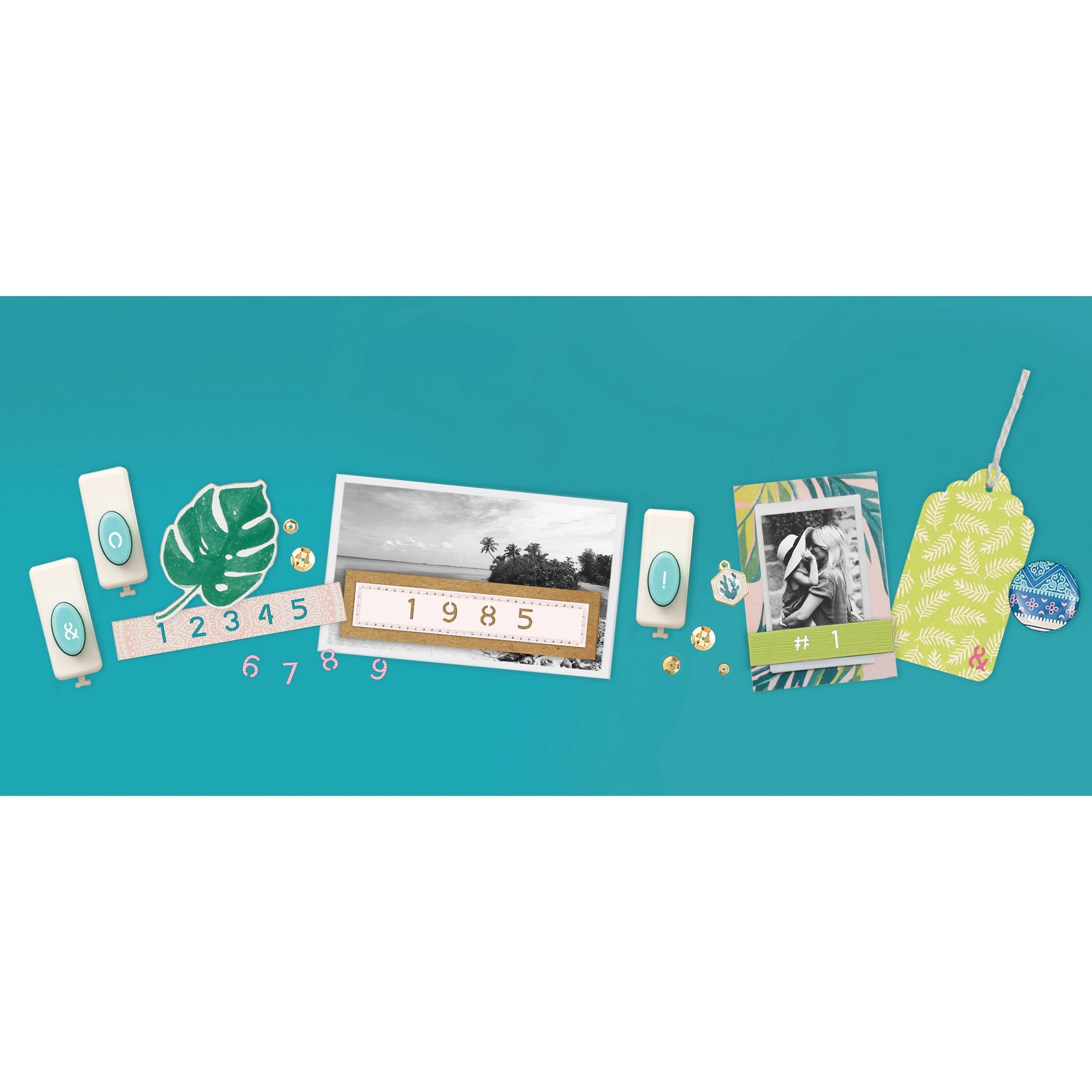 We R Memory Keepers&#xAE; Numbers &#x26; Symbols Punch Set