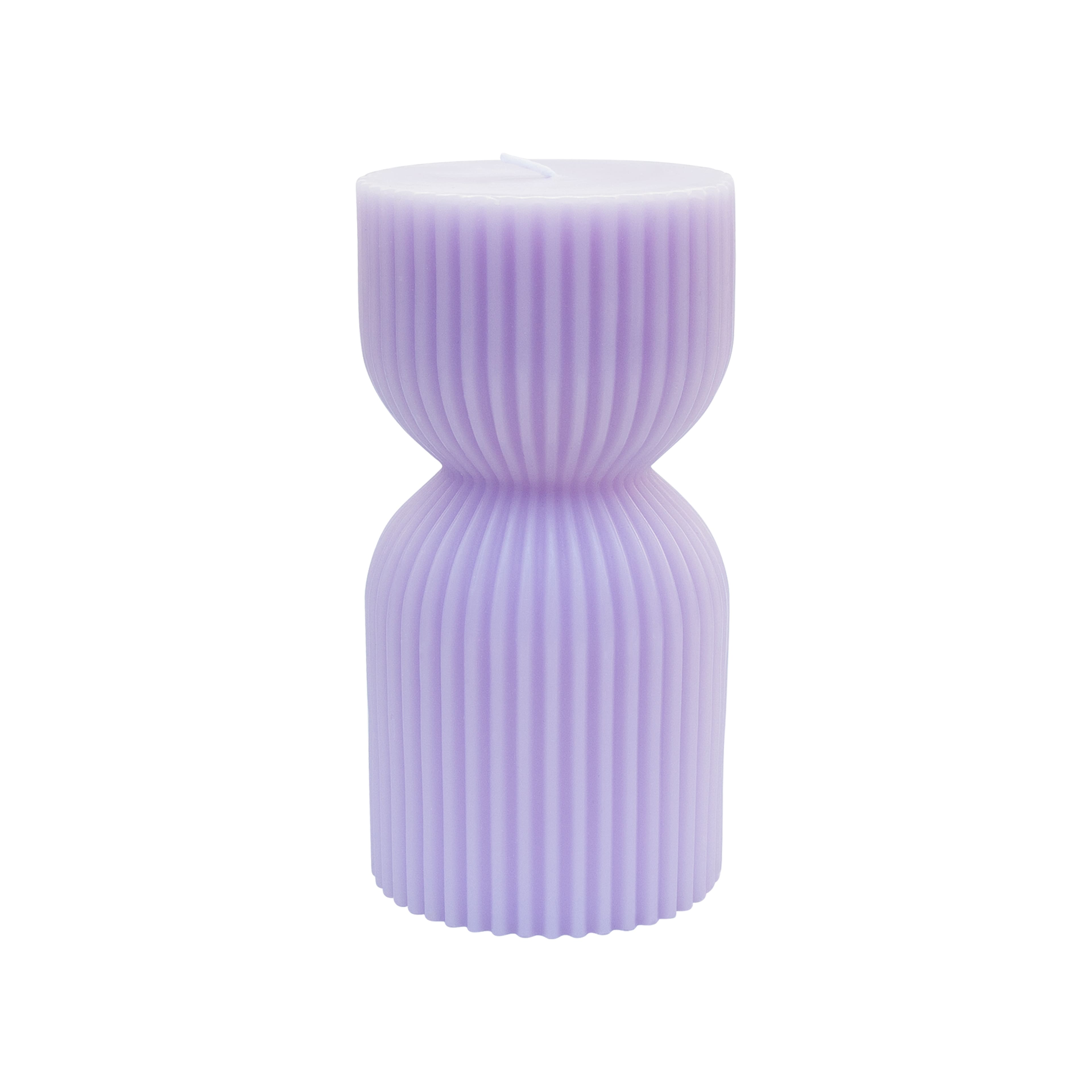 6&#x22; Ribbed Scented Pillar Candle by Ashland&#xAE;