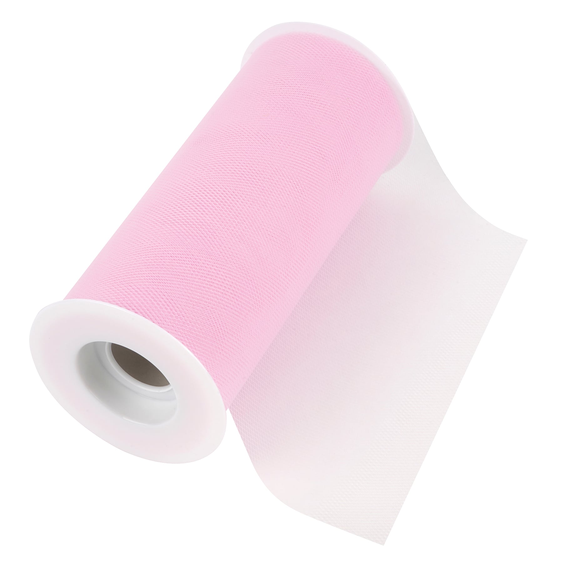 5 Wholesale Tulle Fabric Roll White - at 