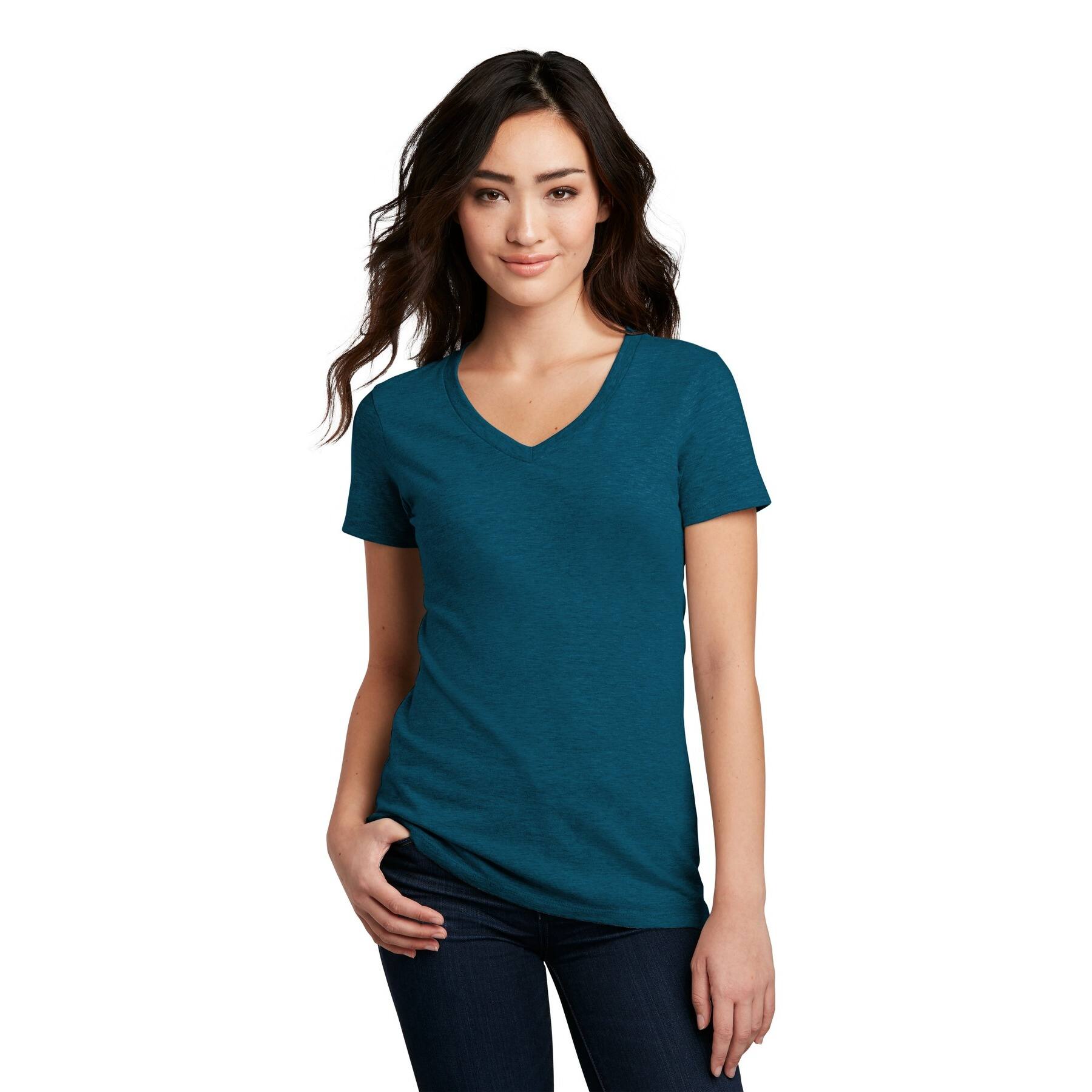 District® Women's Perfect Blend® V-Neck T-Shirt