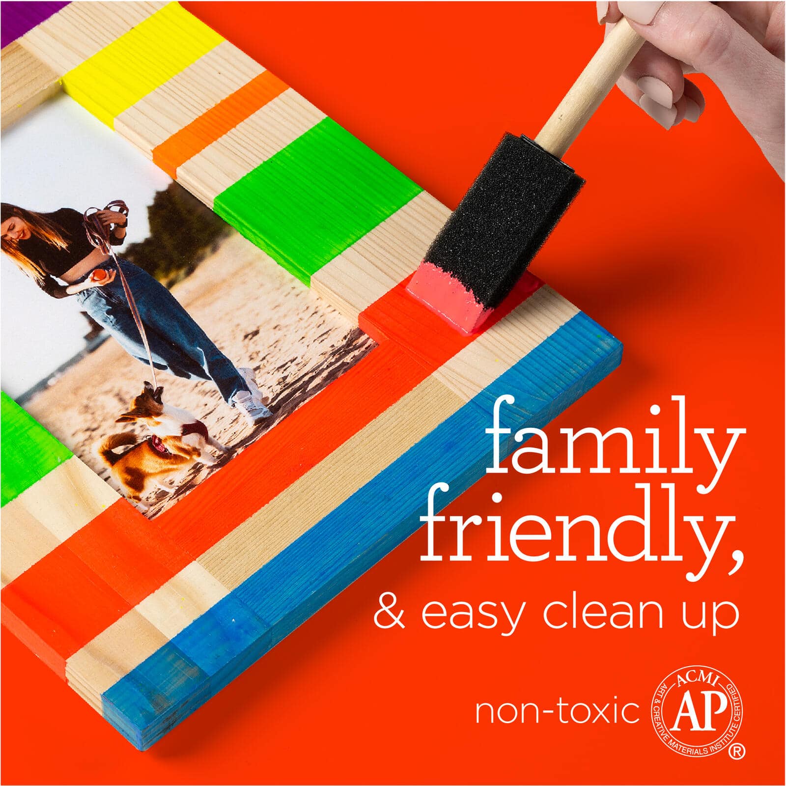 Apple Barrel&#xAE; Acrylic Neon Paints &#x26; Mod Podge 13 Piece Set