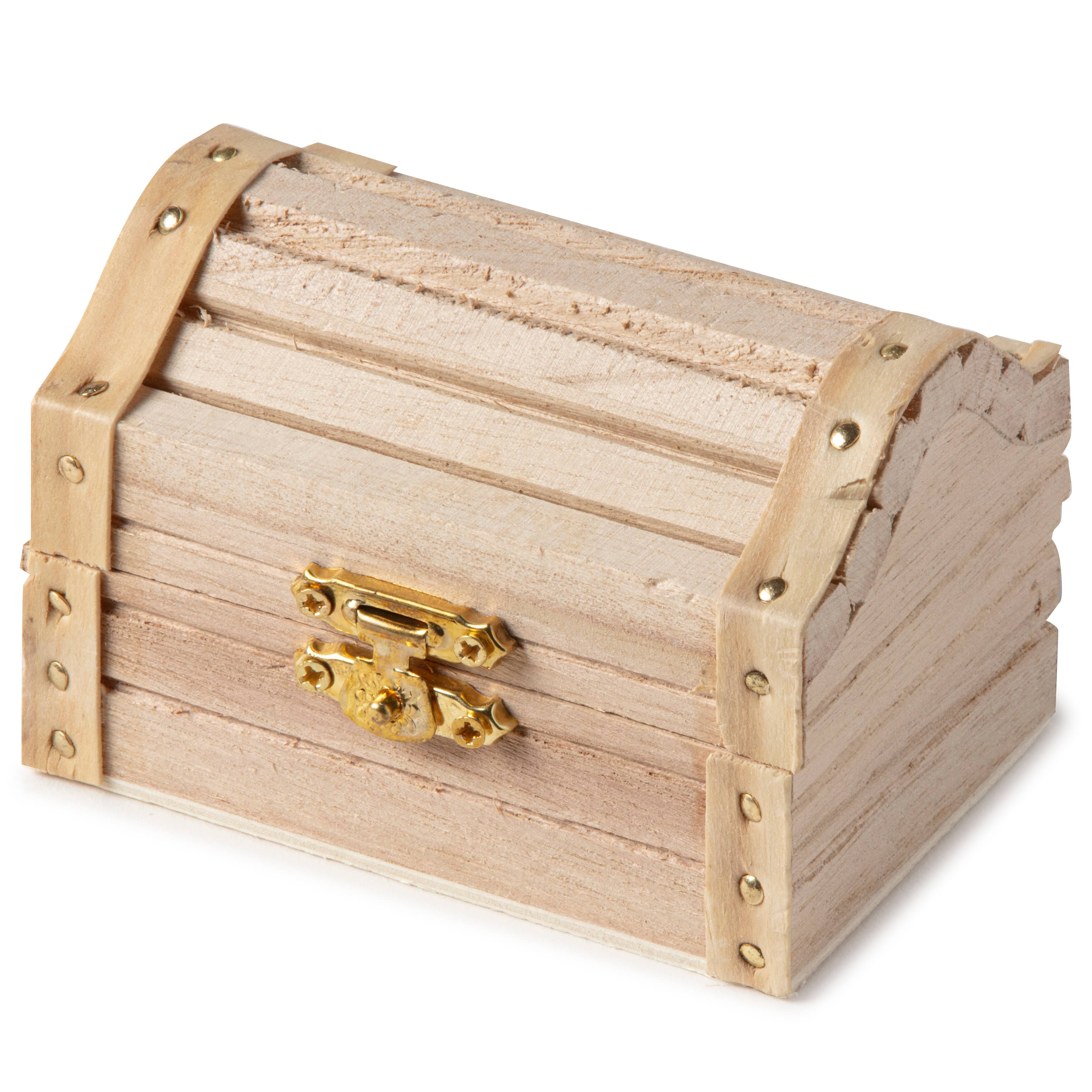 Artminds wood treasure chest Clearance