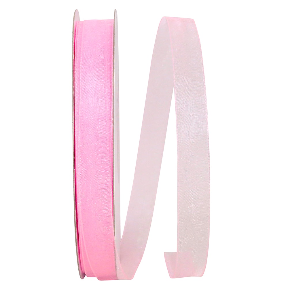JAM Paper 5/8" x 100yd. Chiffon Mono Sheer Ribbon