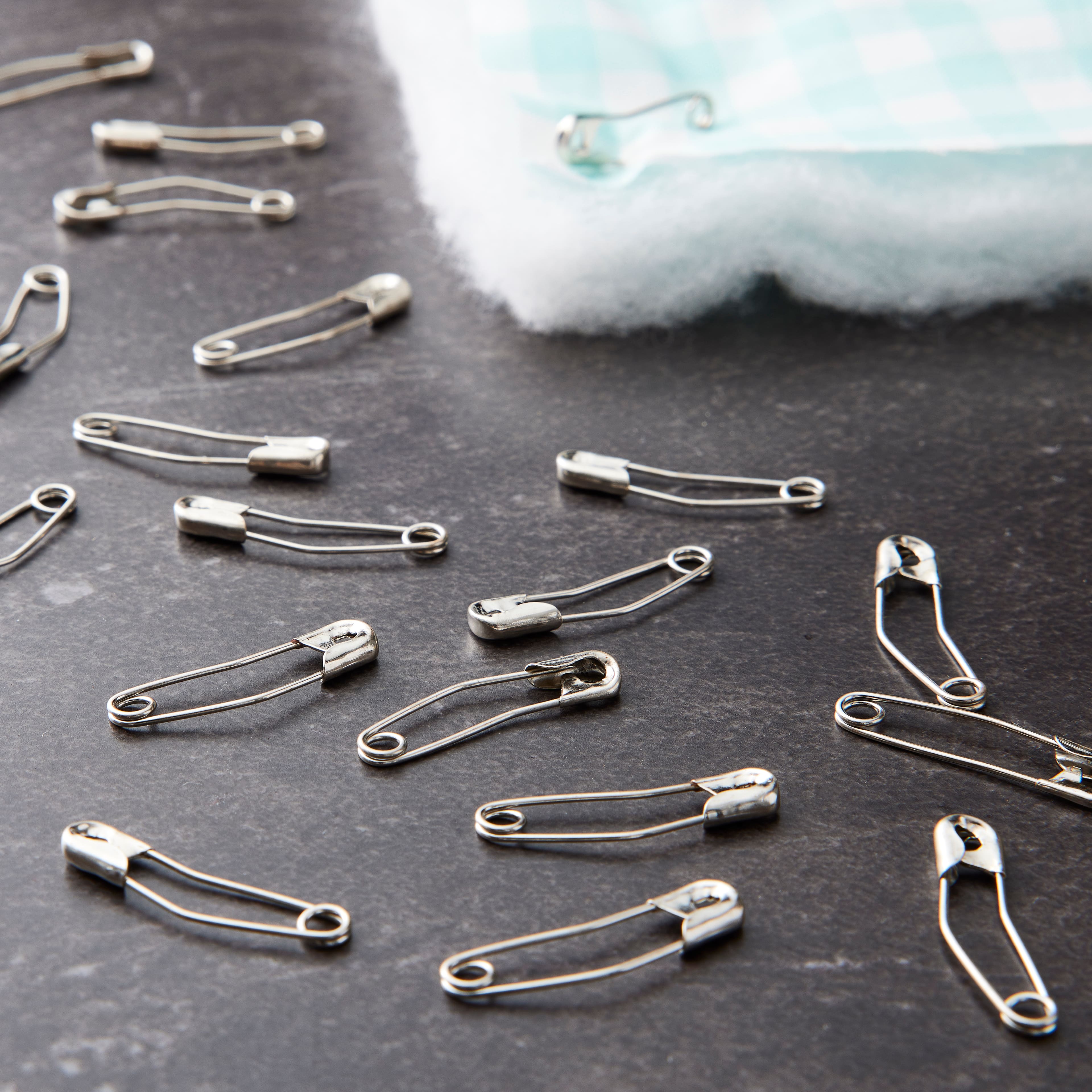 Loops & Threads™ Curved Safety Pins, 1 1/2