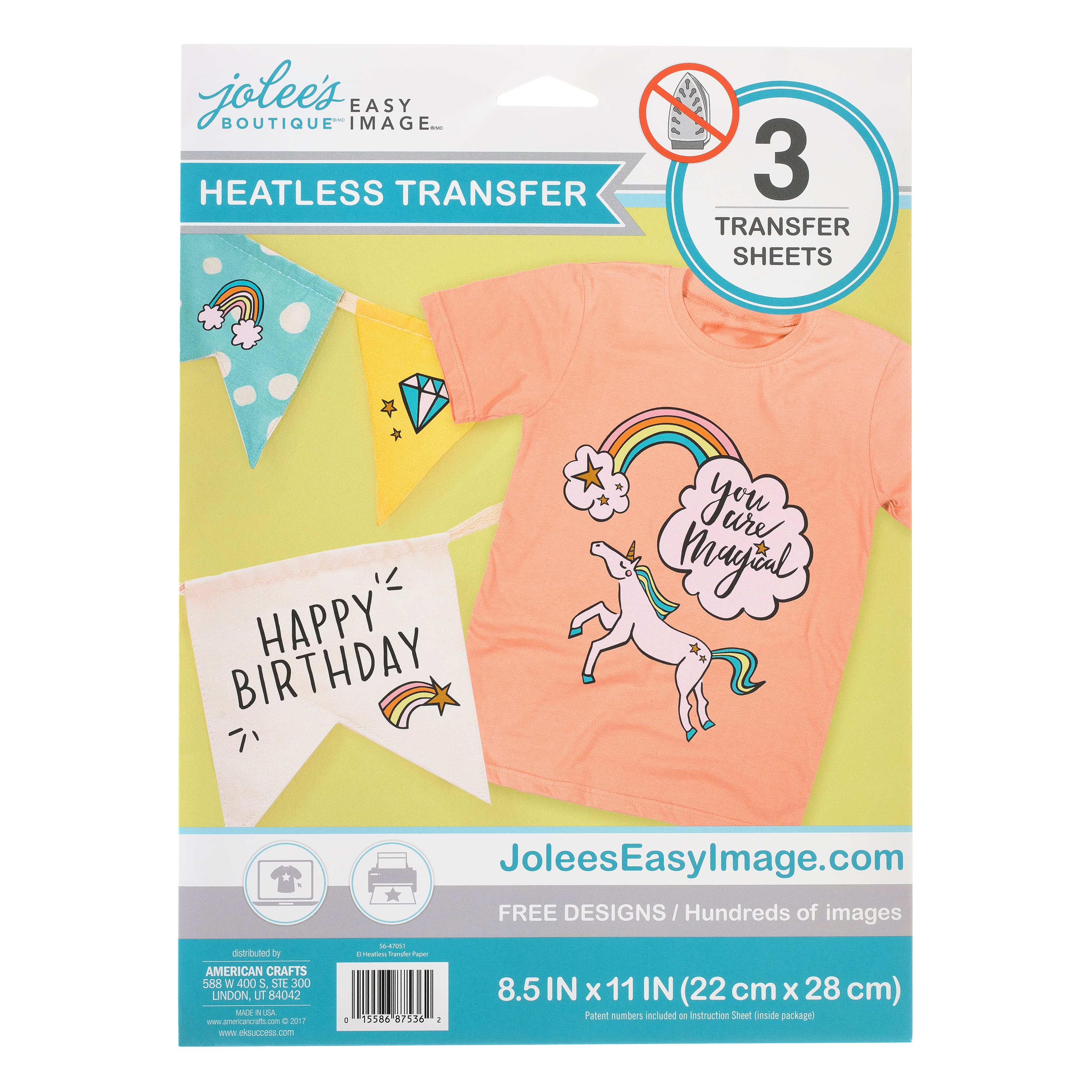 Jolee's Boutique Easy Image Foil Transfer Kit 5/Pkg Silver