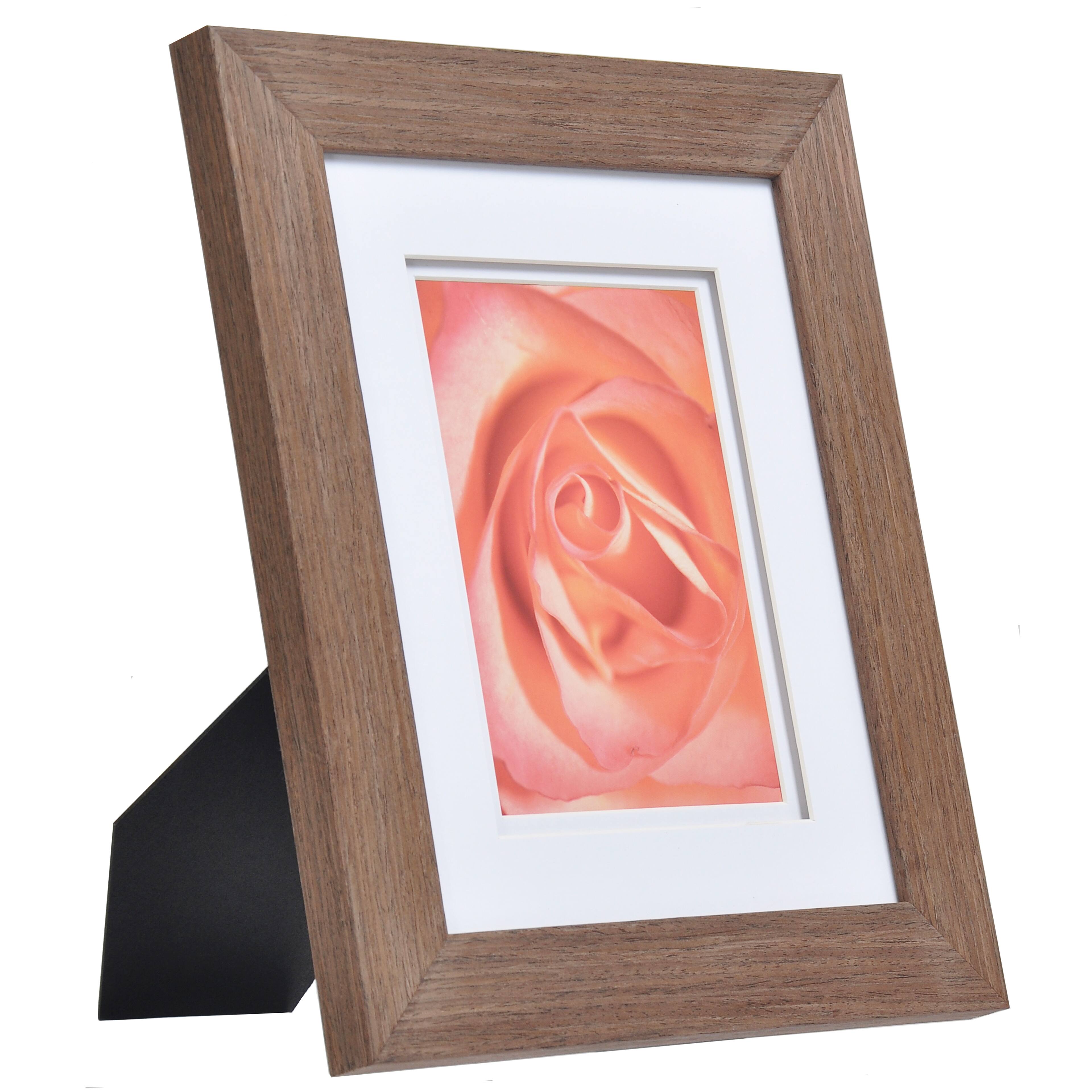 Gallery Medium Brown Frame with Mat by Studio D&#xE9;cor&#xAE;