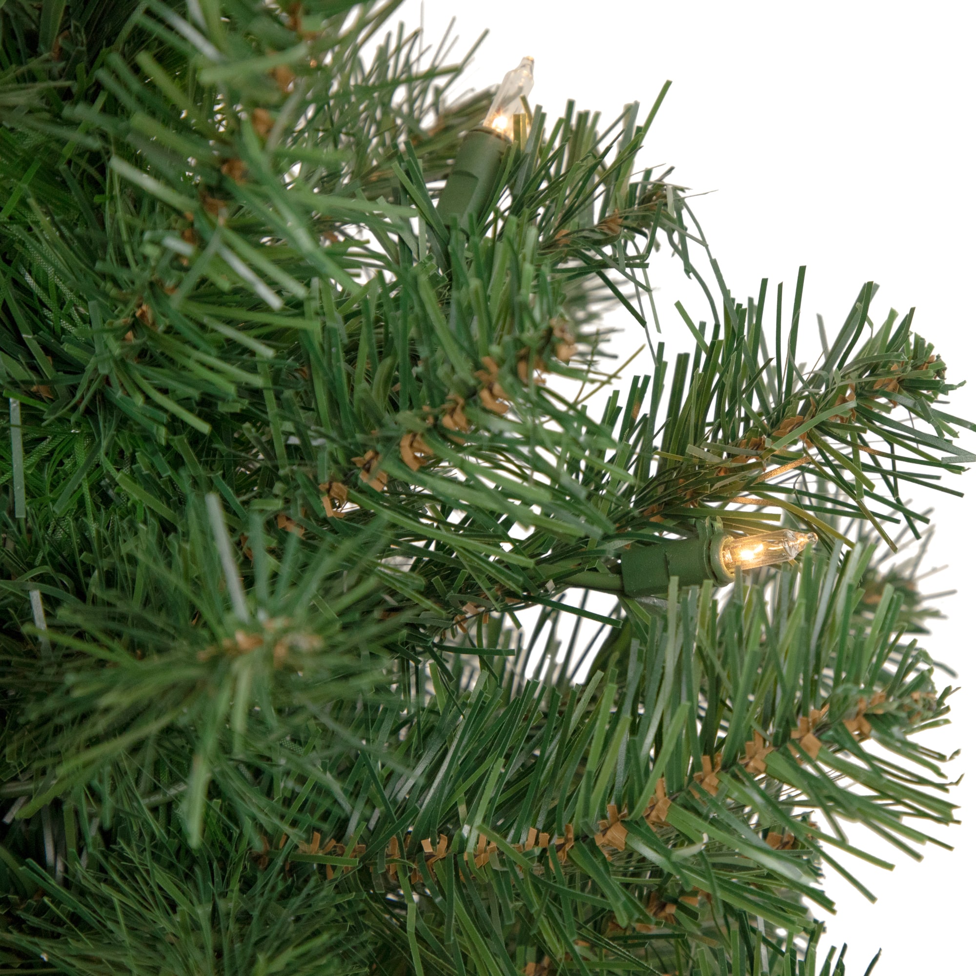 2ft. Pre-Lit Oakridge Noble Fir Artificial Christmas Tree, Clear Lights