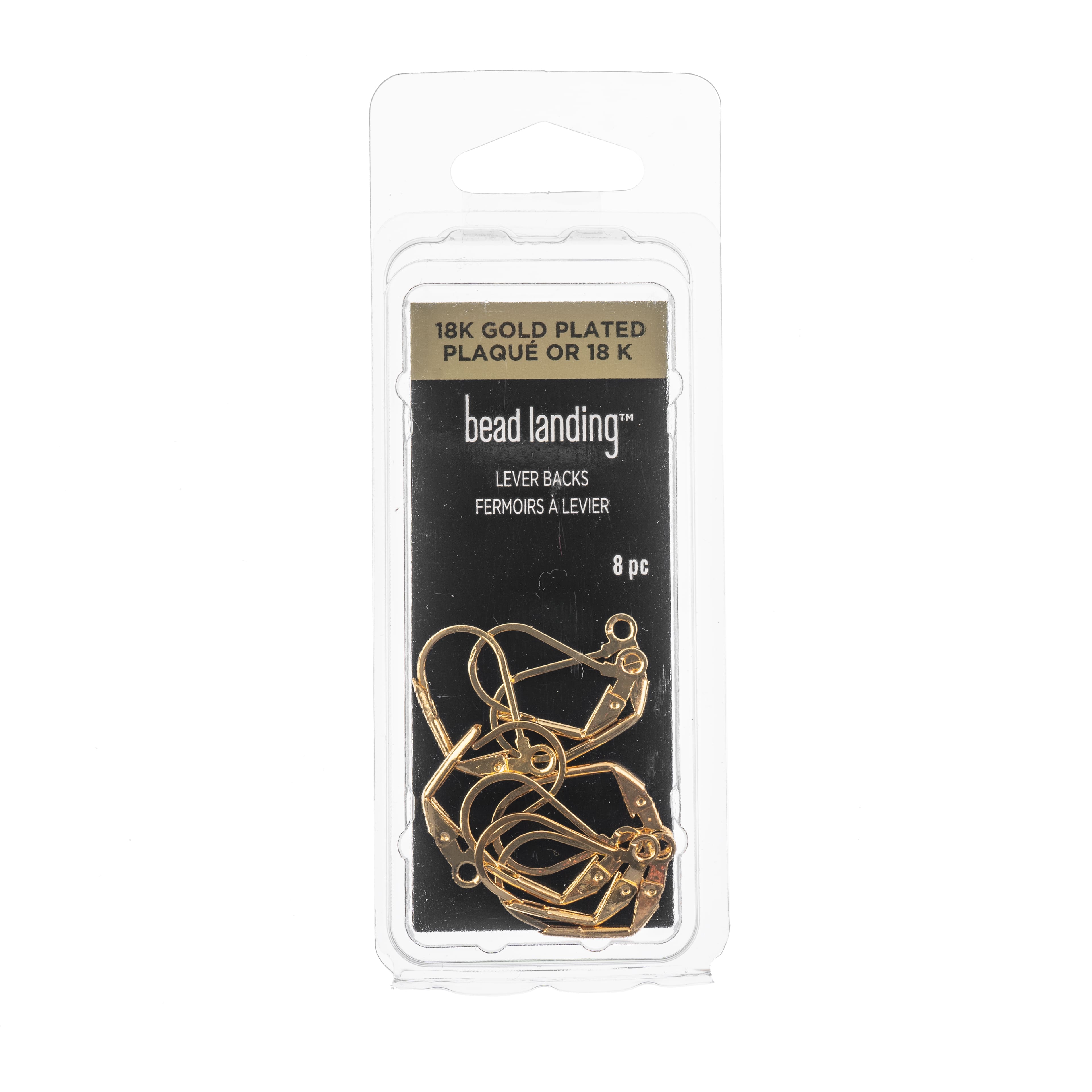 12 Packs: 8 ct. (96 total) Earring Lever Backs by Bead Landing™