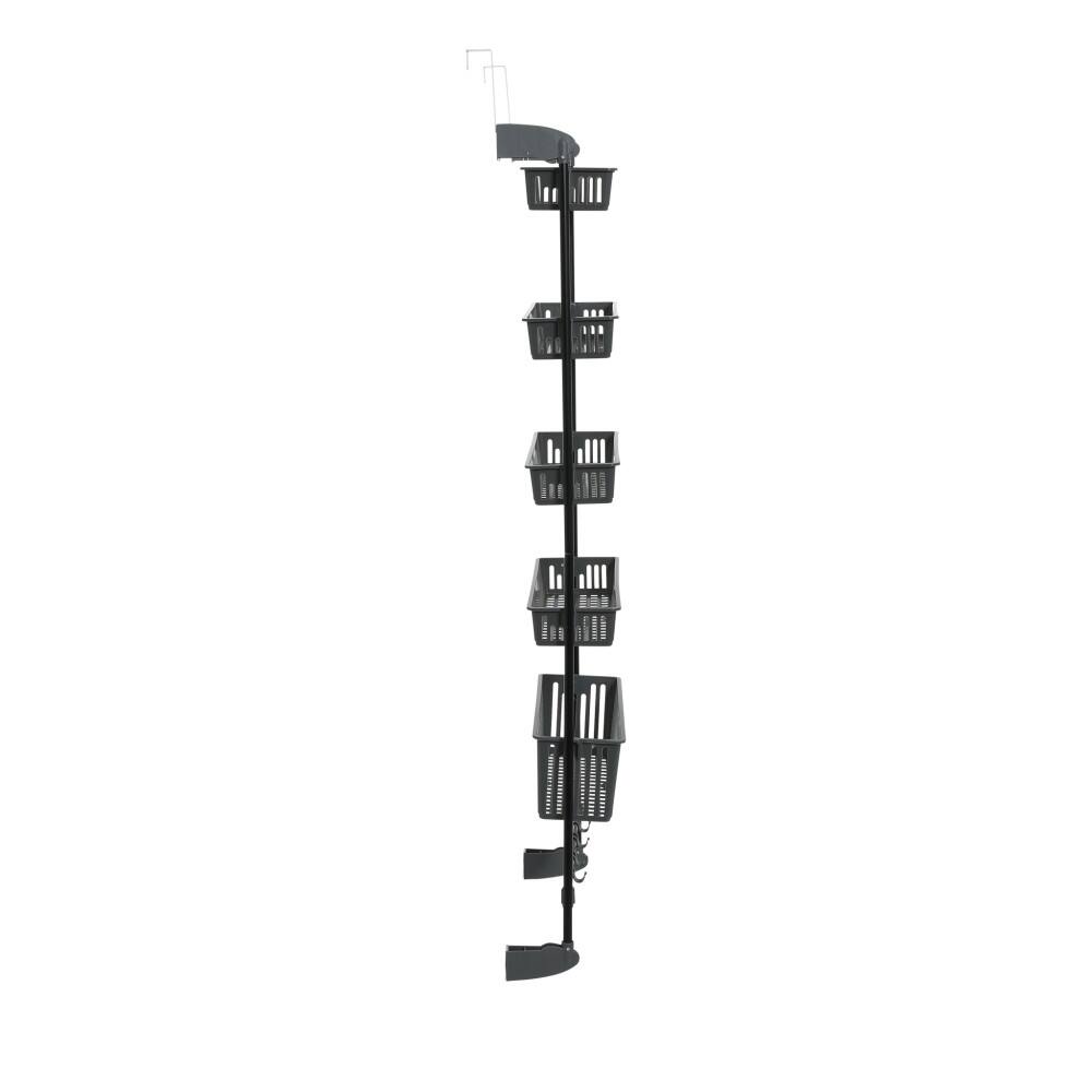Household Essentials Over the Door Basket Storage Rack