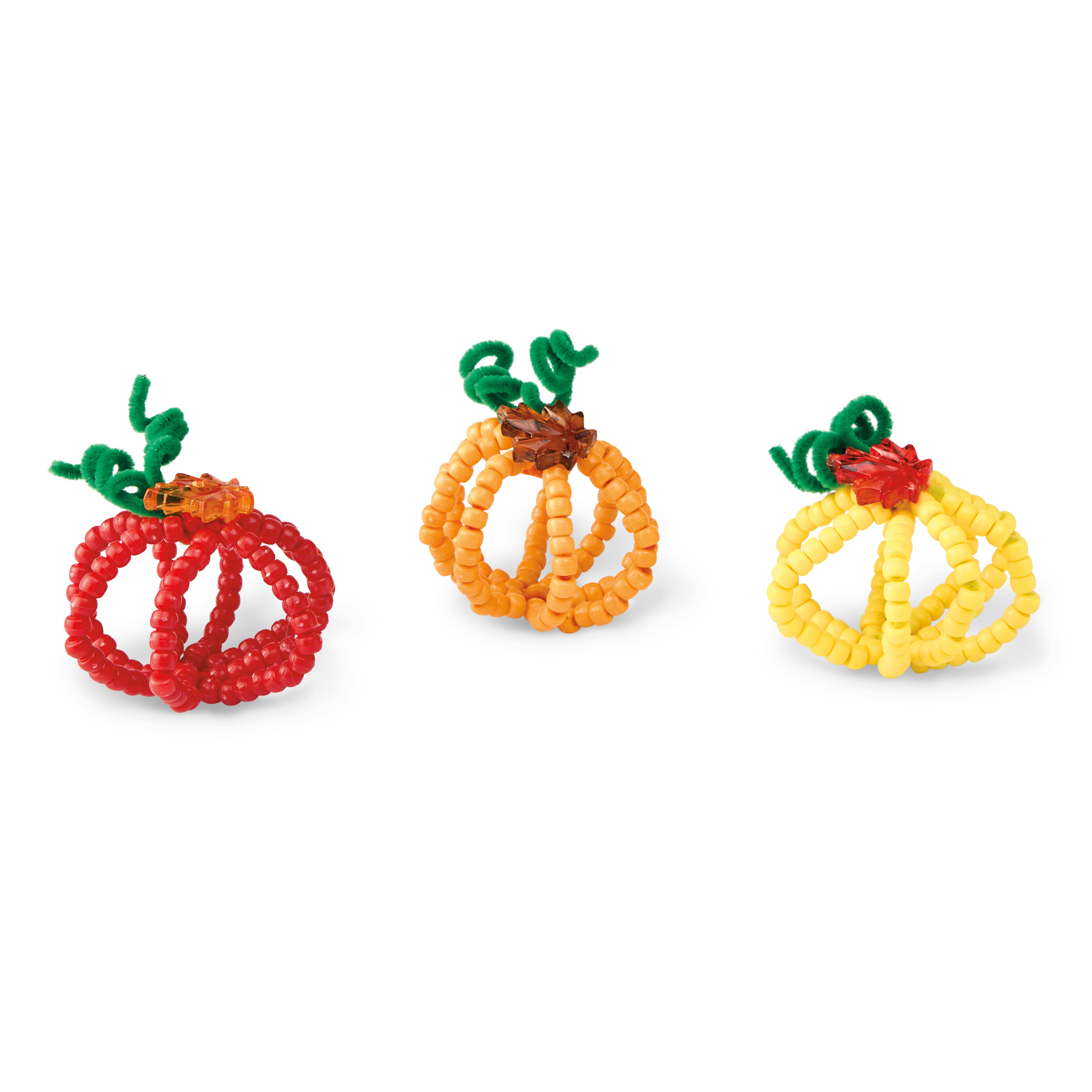 Beaded Pumpkin Craft Kit by Creatology&#x2122;