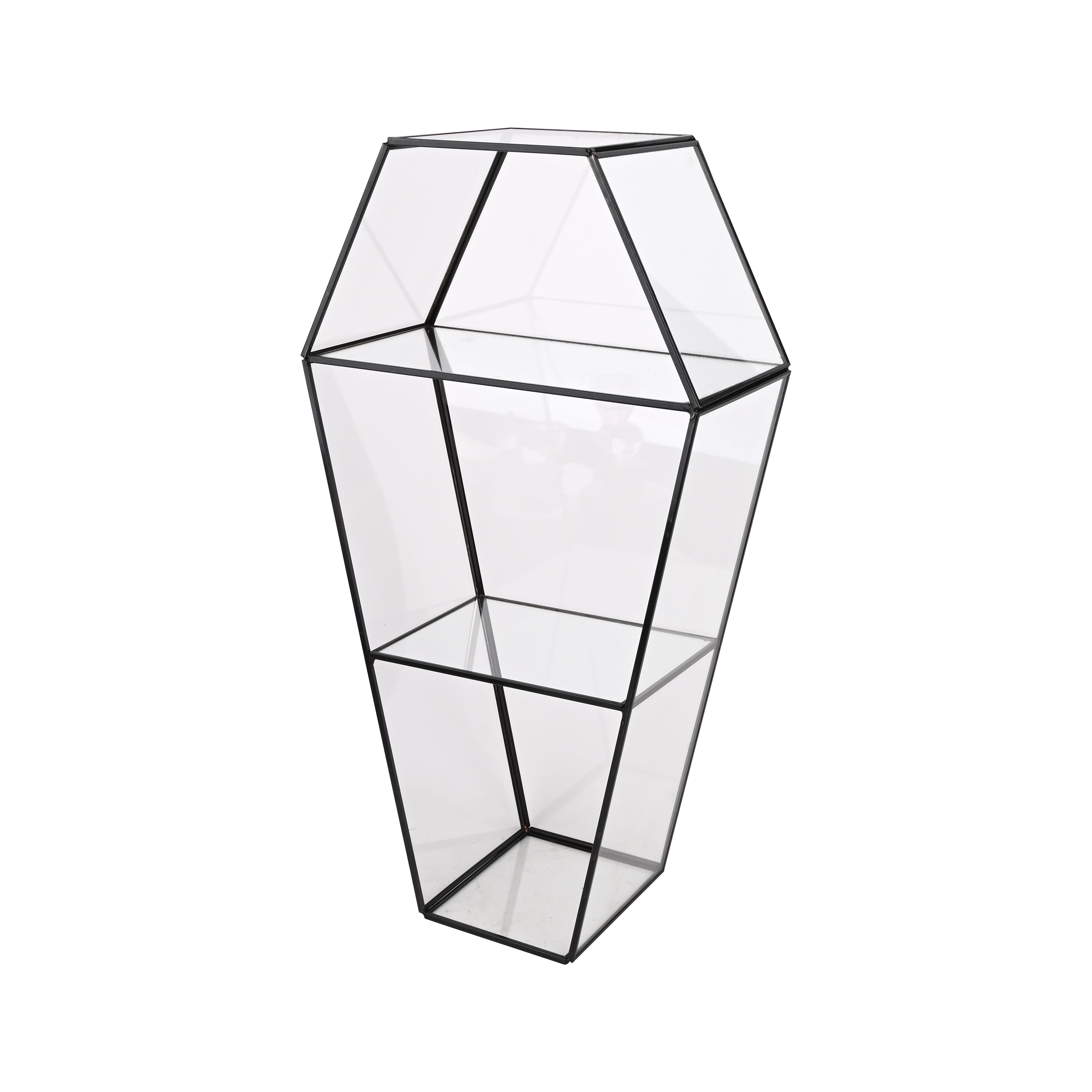 14.5" Glass Coffin Shelf by Ashland®