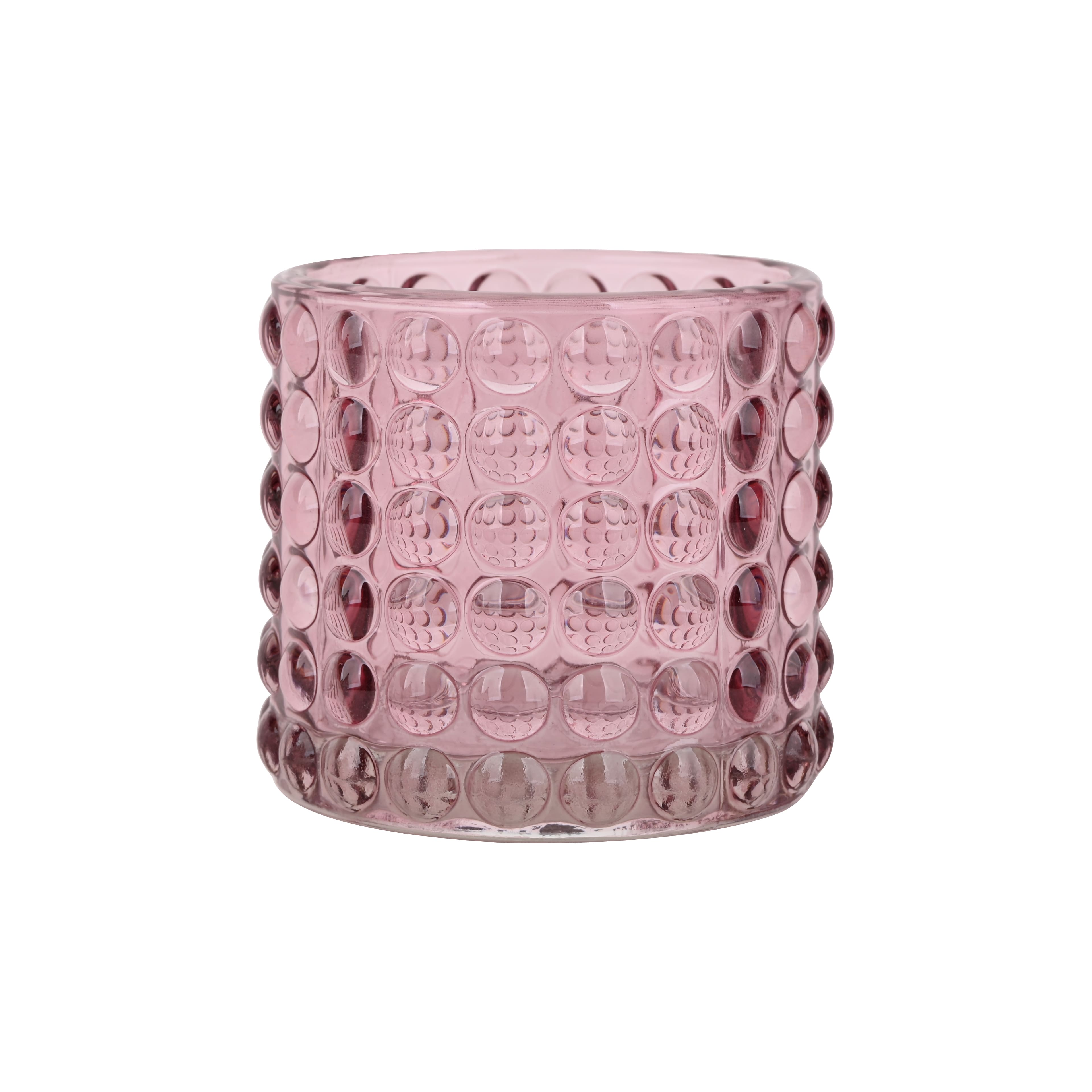 3.5&#x22; Hobnail Glass Tealight Candle Holder by Ashland&#xAE;