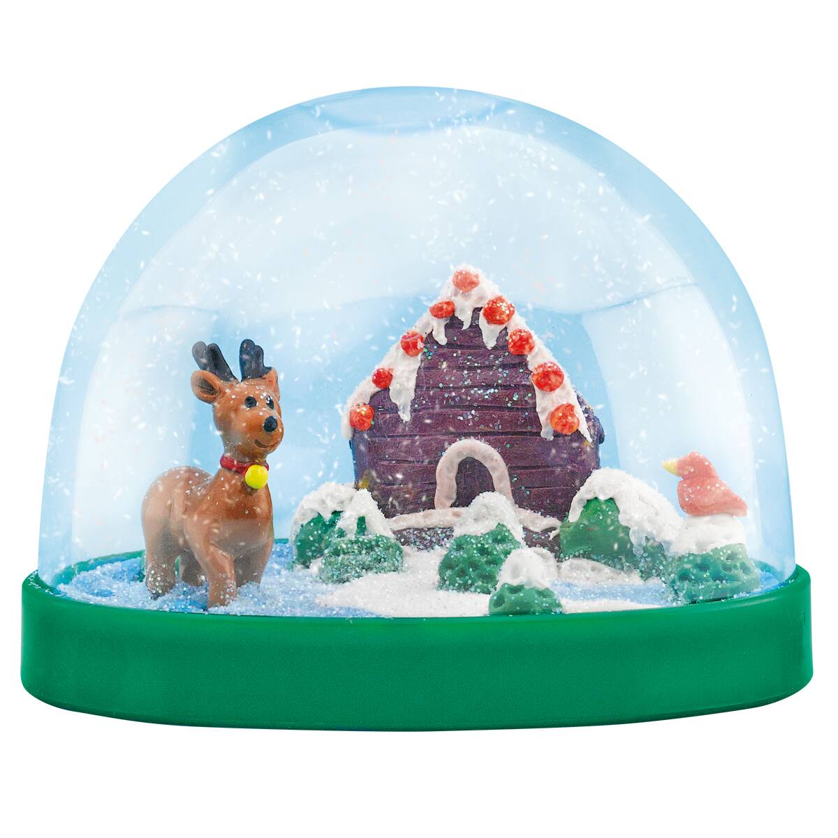 michaels xmas snow globe