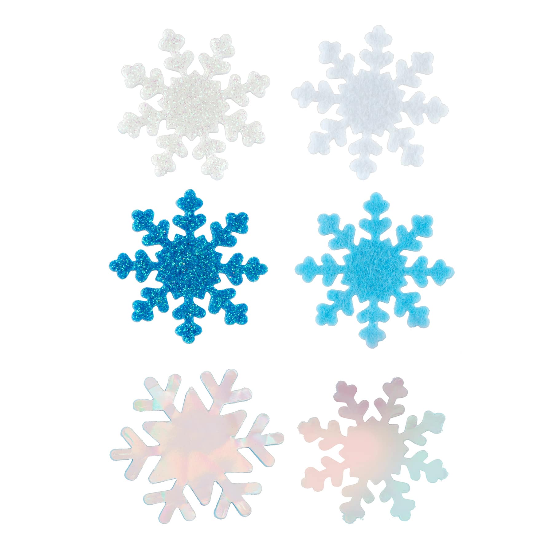 Snowflake Felt Stickers by Creatology&#x2122;