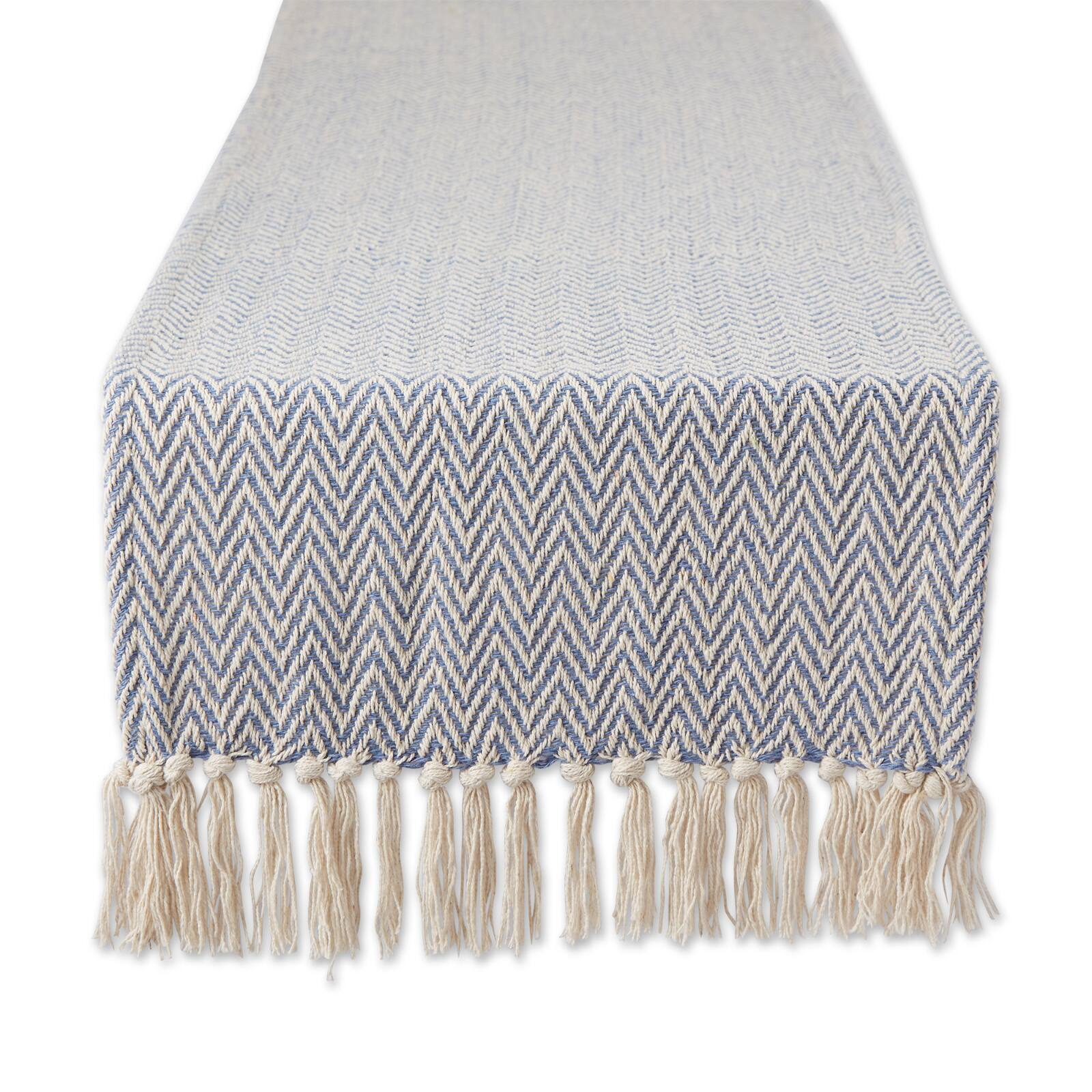 DII&#xAE; 72&#x22; Chevron Handloom Table Runner