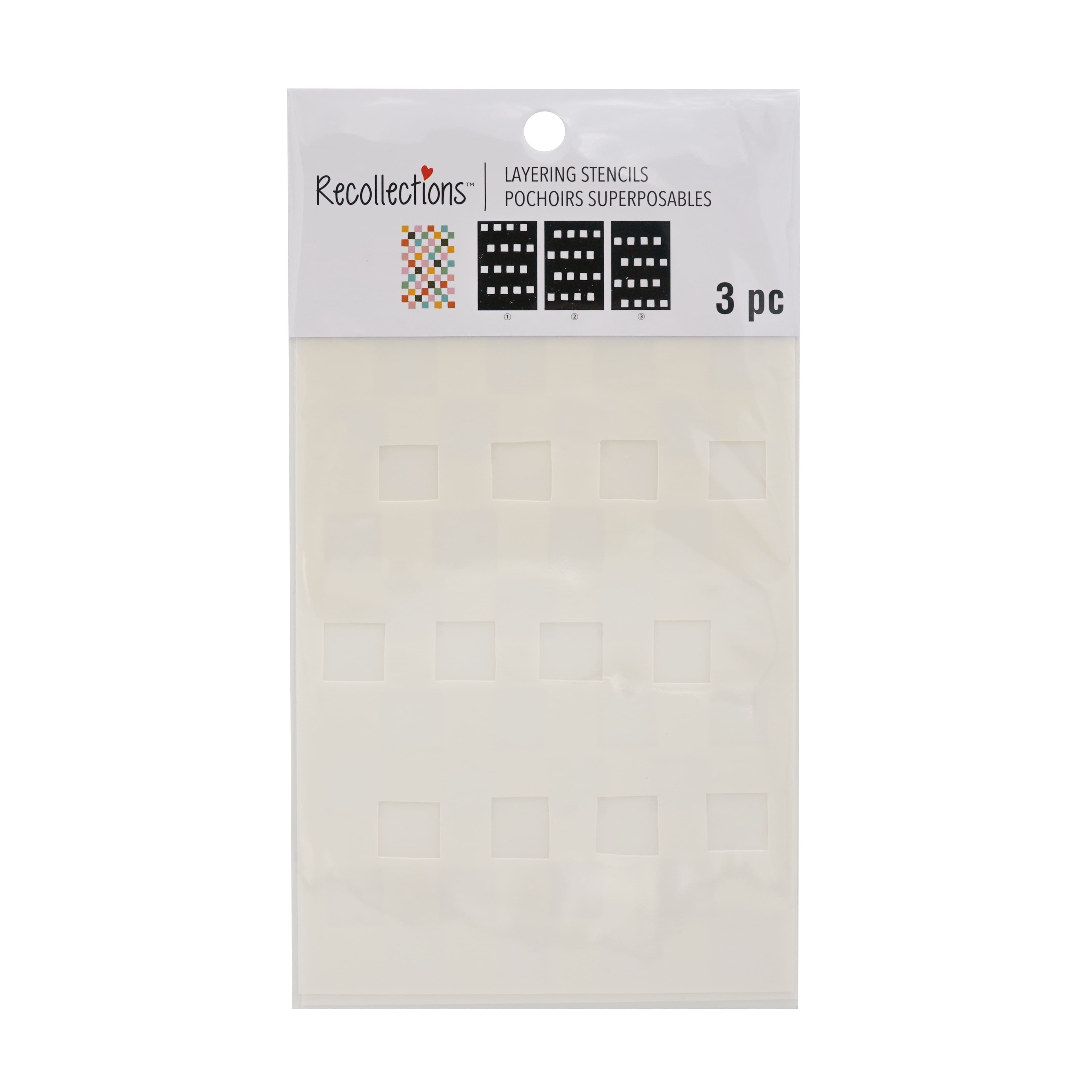 Checker Layering Stencils by Recollections&#x2122;