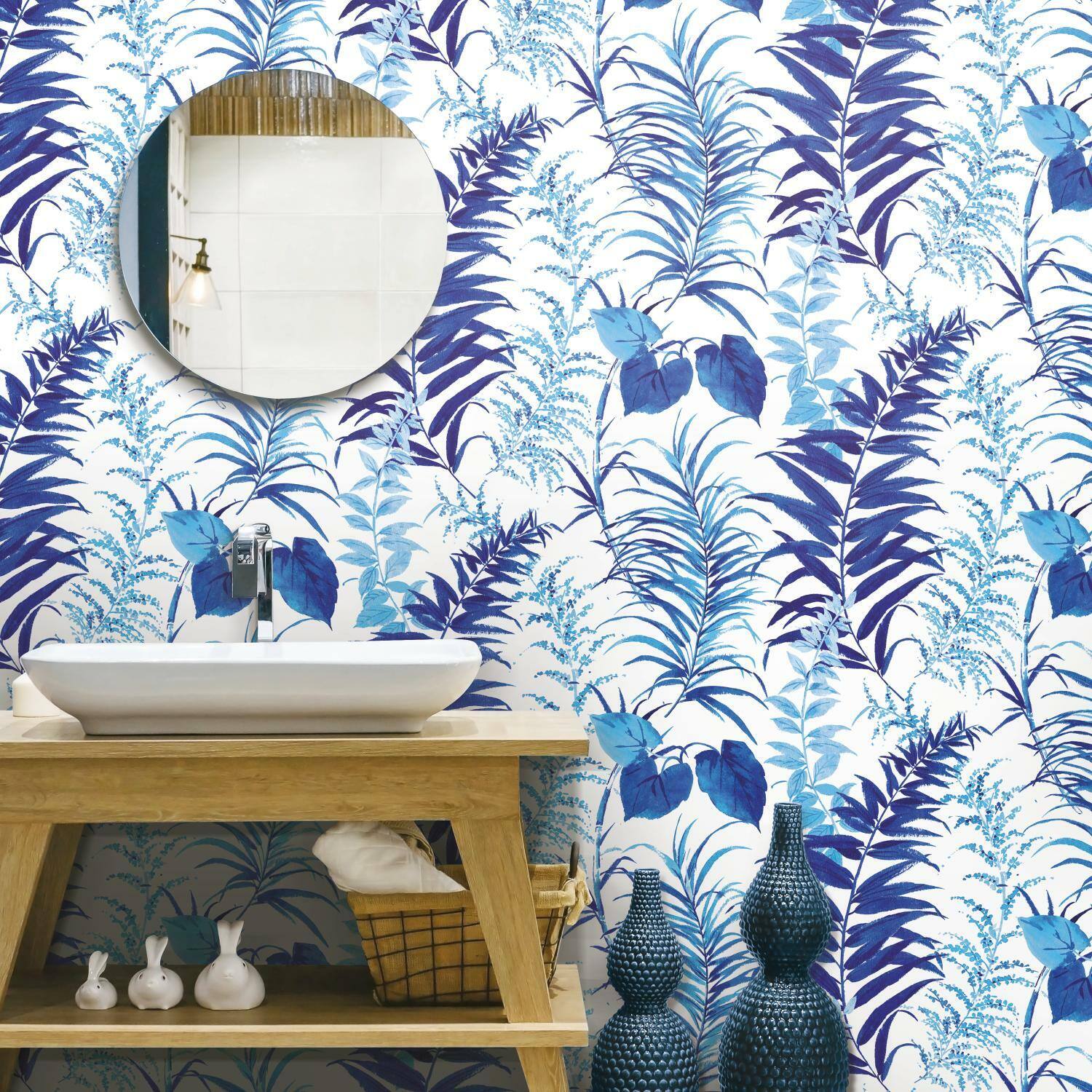 RoomMates Fern Forest Peel & Stick Wallpaper Mural