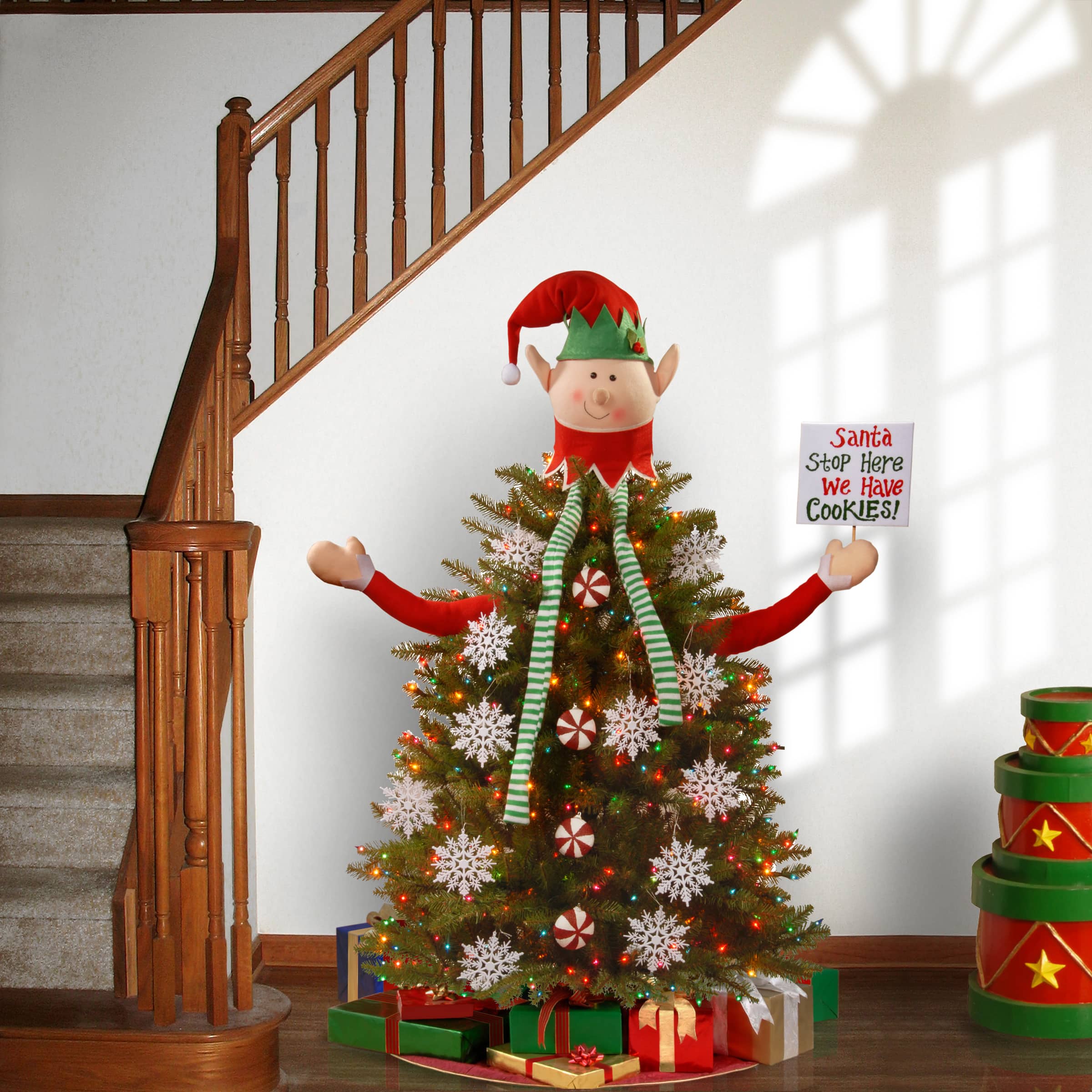 Santa's Elf Tree Dress Up Kit