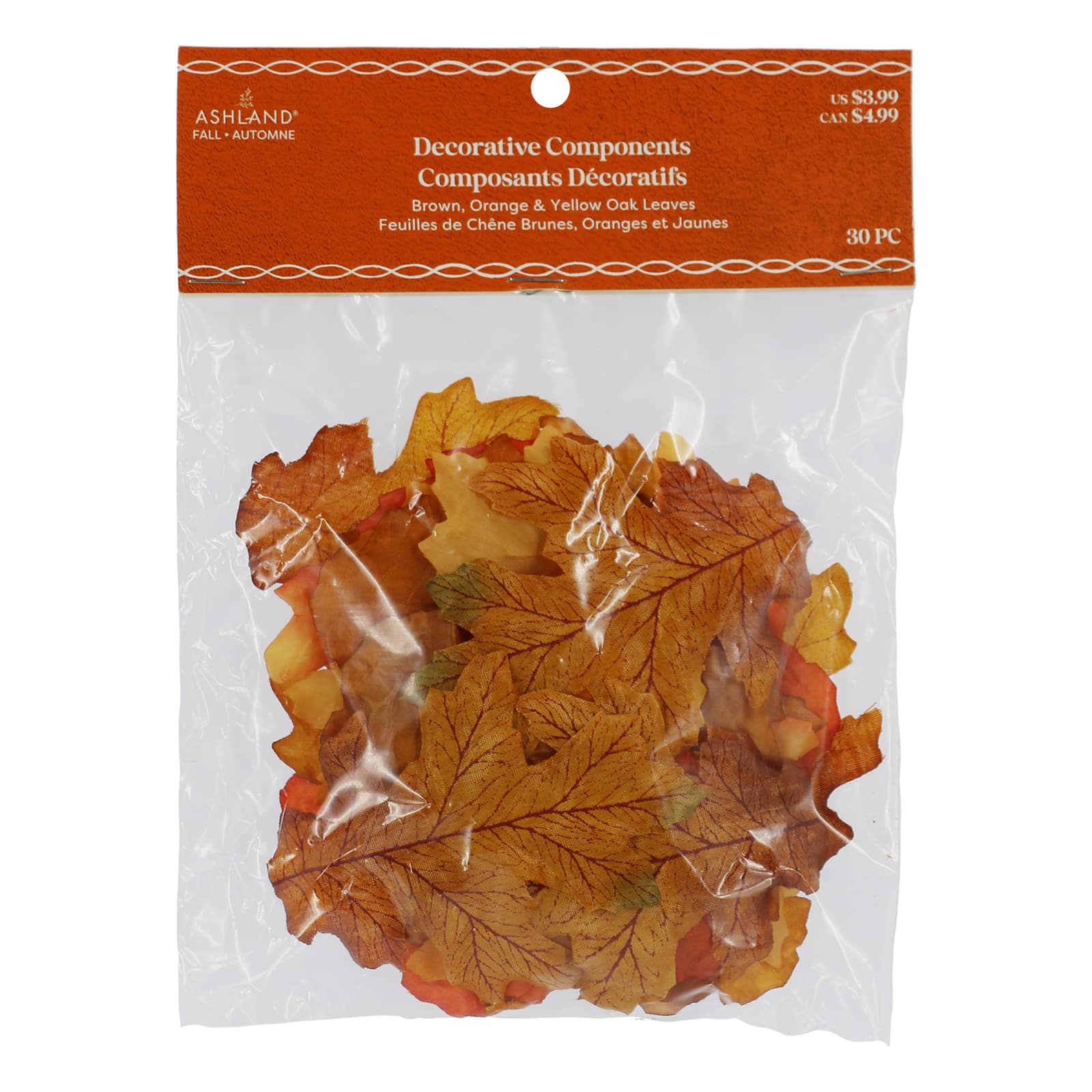 Brown, Orange &#x26; Yellow Oak Leaves, 30ct. by Ashland&#xAE;