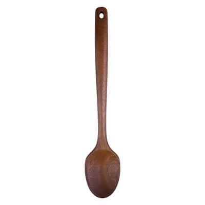 13" Acacia Wood Solid Spoon by Makery™ | Michaels