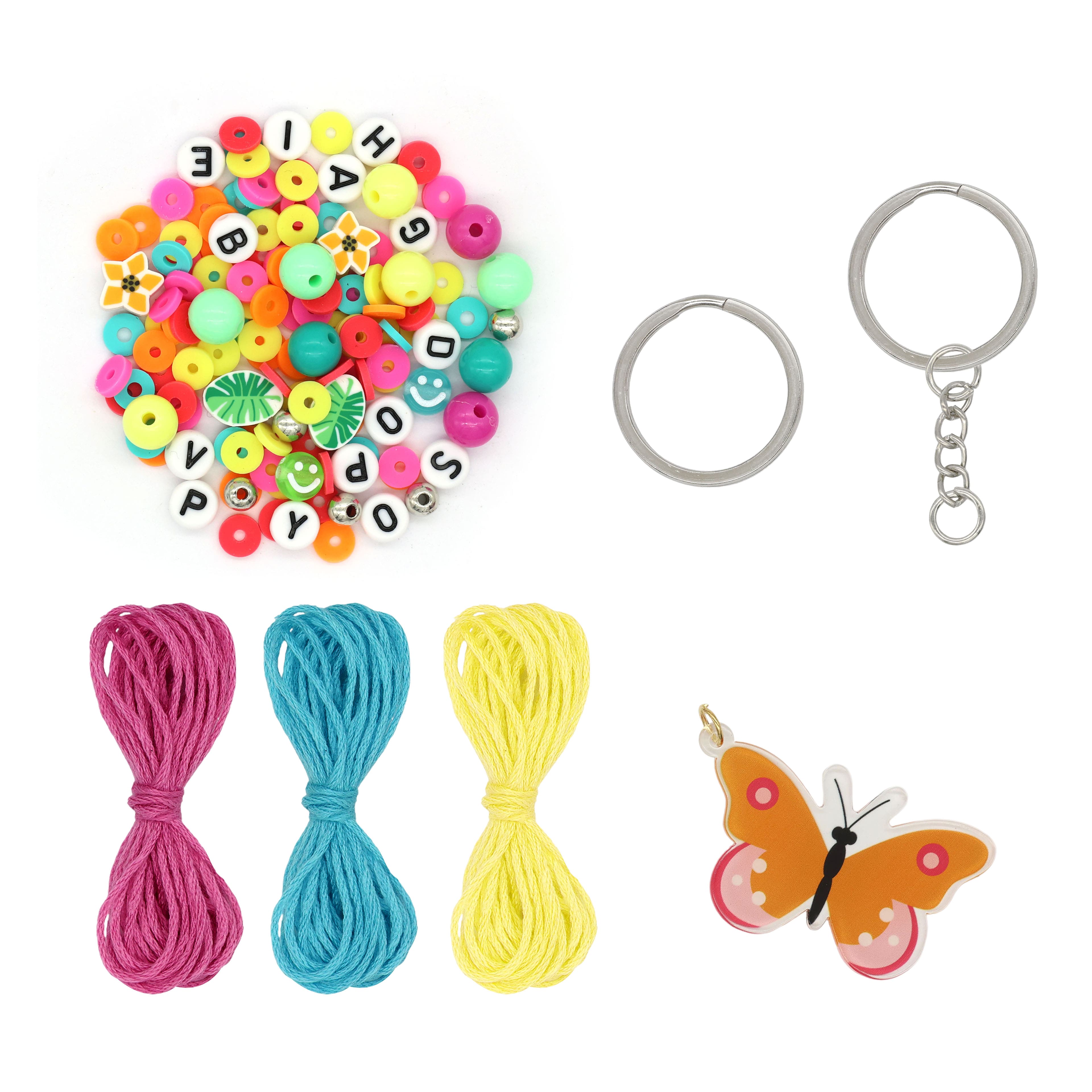 Summer Butterfly Keychain Craft Kit by Creatology&#x2122;