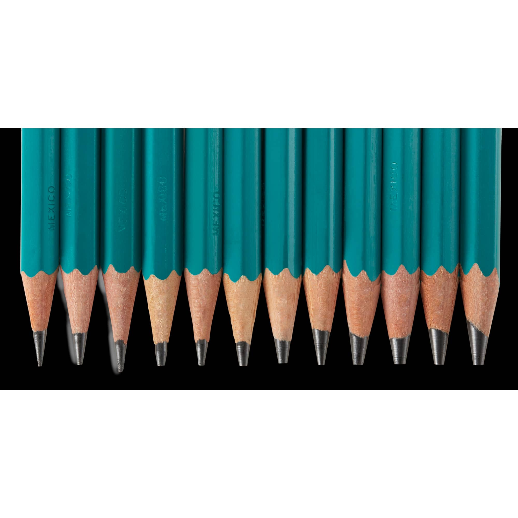 Ensemble de crayons de graphite tendres Prismacolor Premier, turquoise