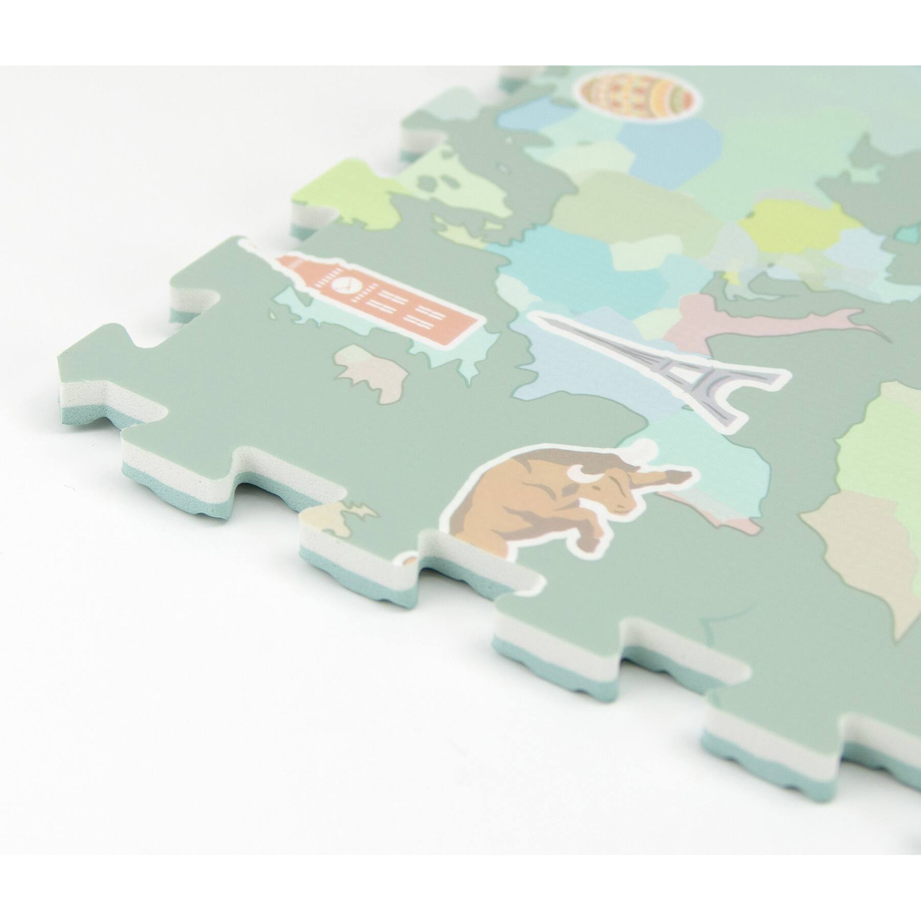 FloorPops Around the World Interlocking Floor Tiles