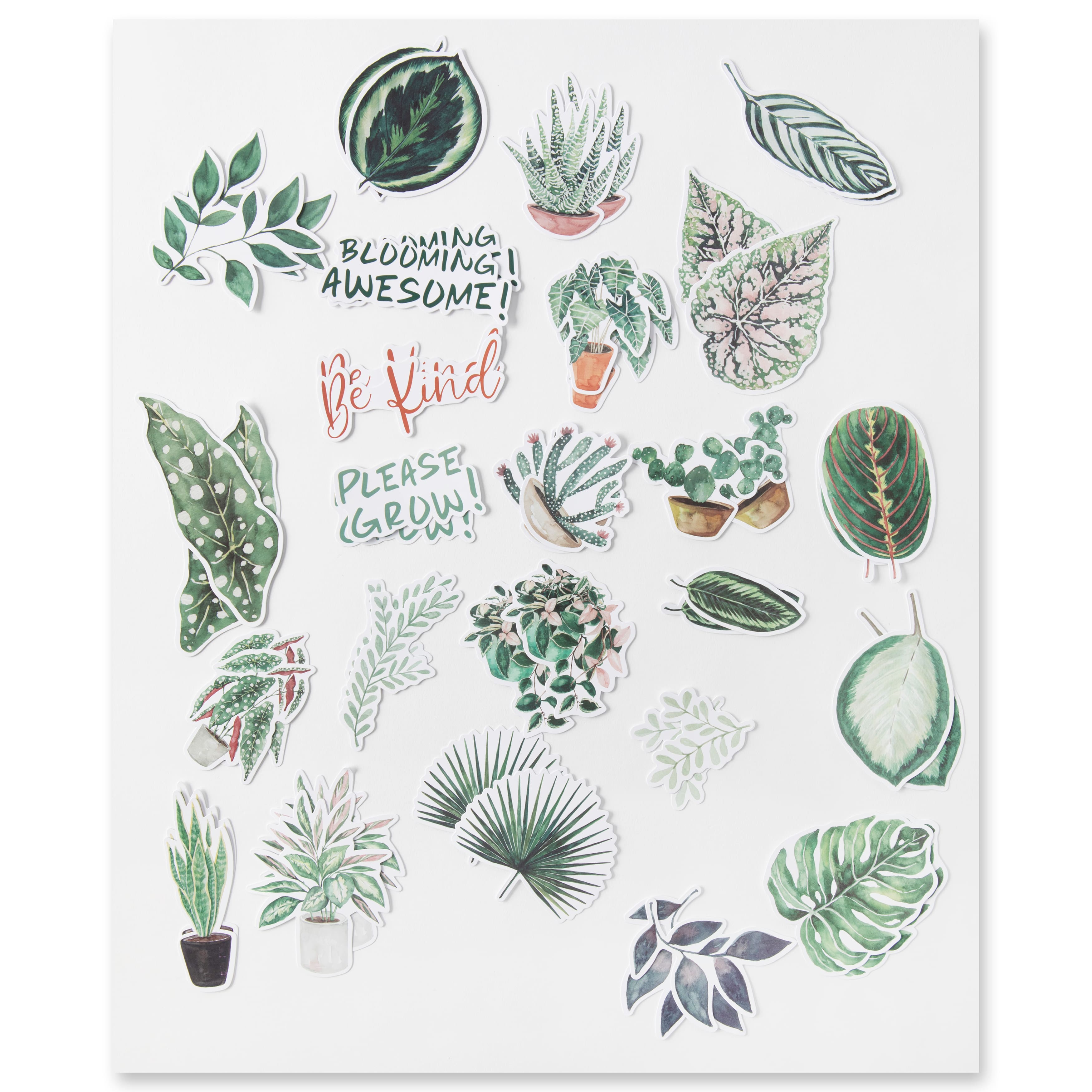Green Plants Die Cut Stickers by Recollections™