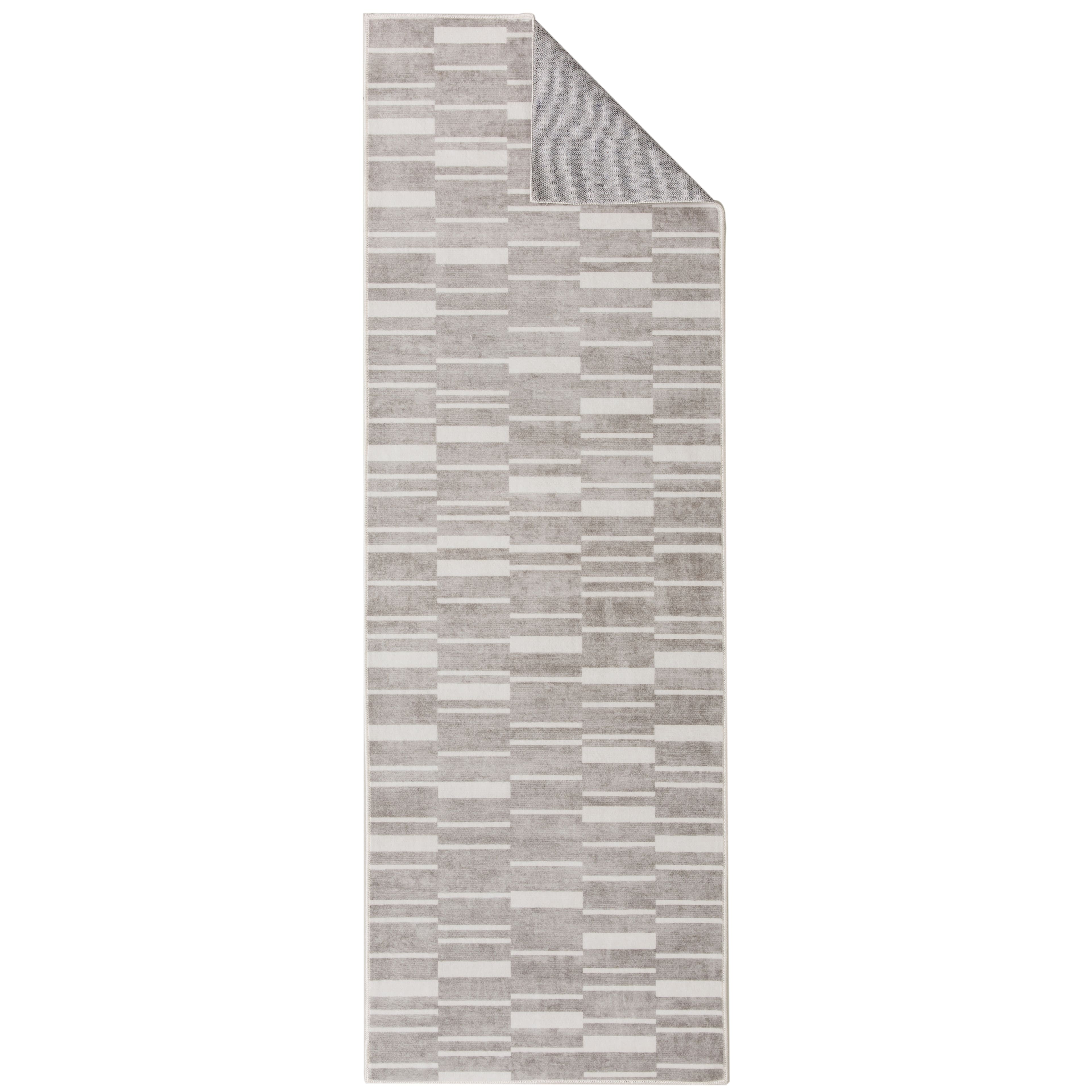 Ivory & Beige Washable Area Rug by Ashland®