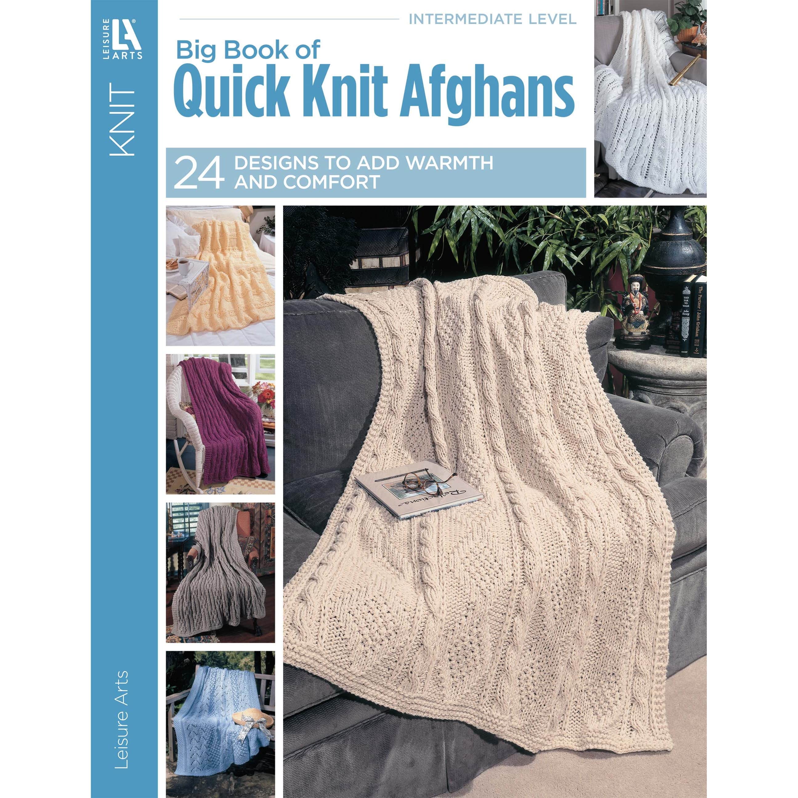 Leisure Arts® Big Book of Quick Knit Afghans Book