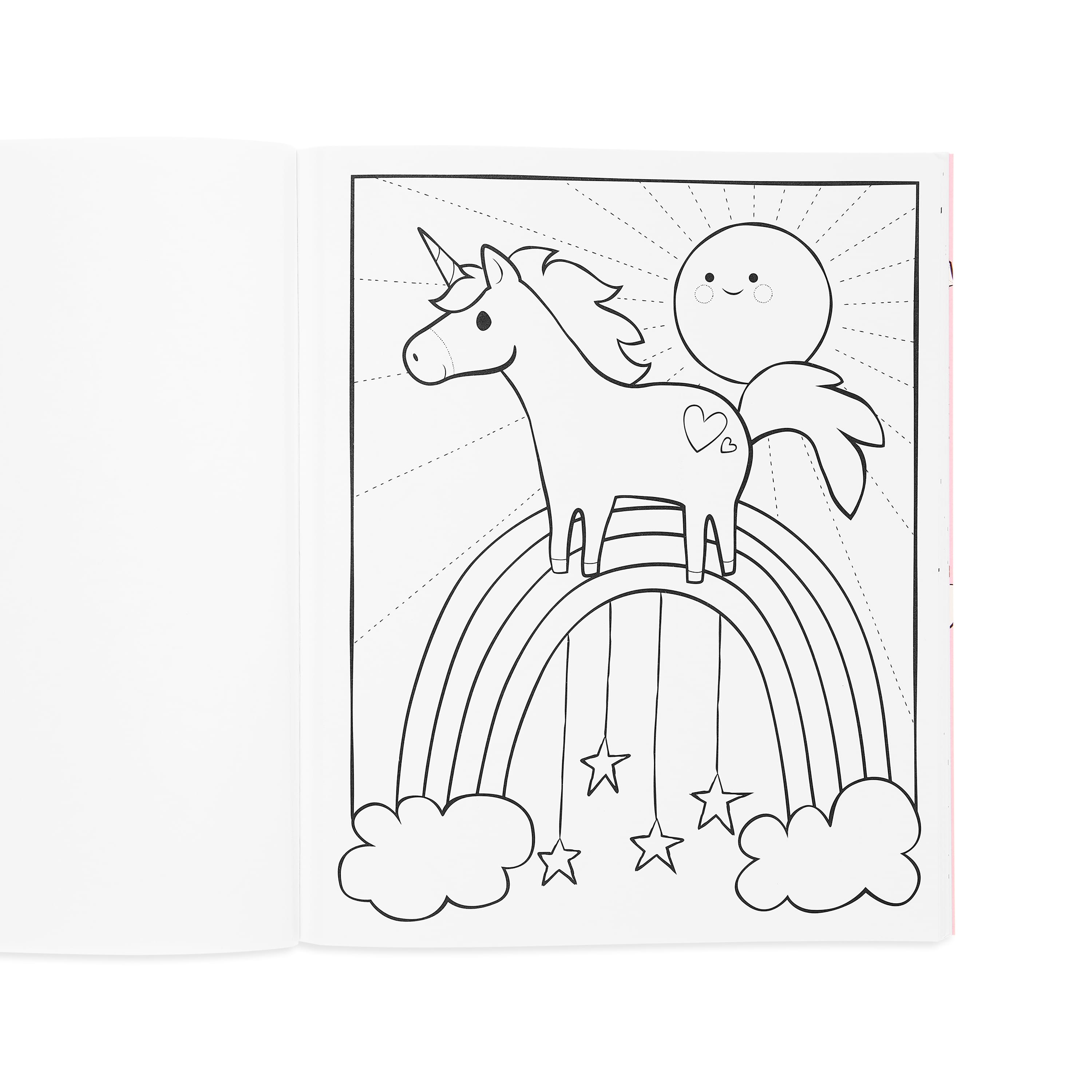 OOLY Color-in&#x27; Book: Enchanting Unicorns