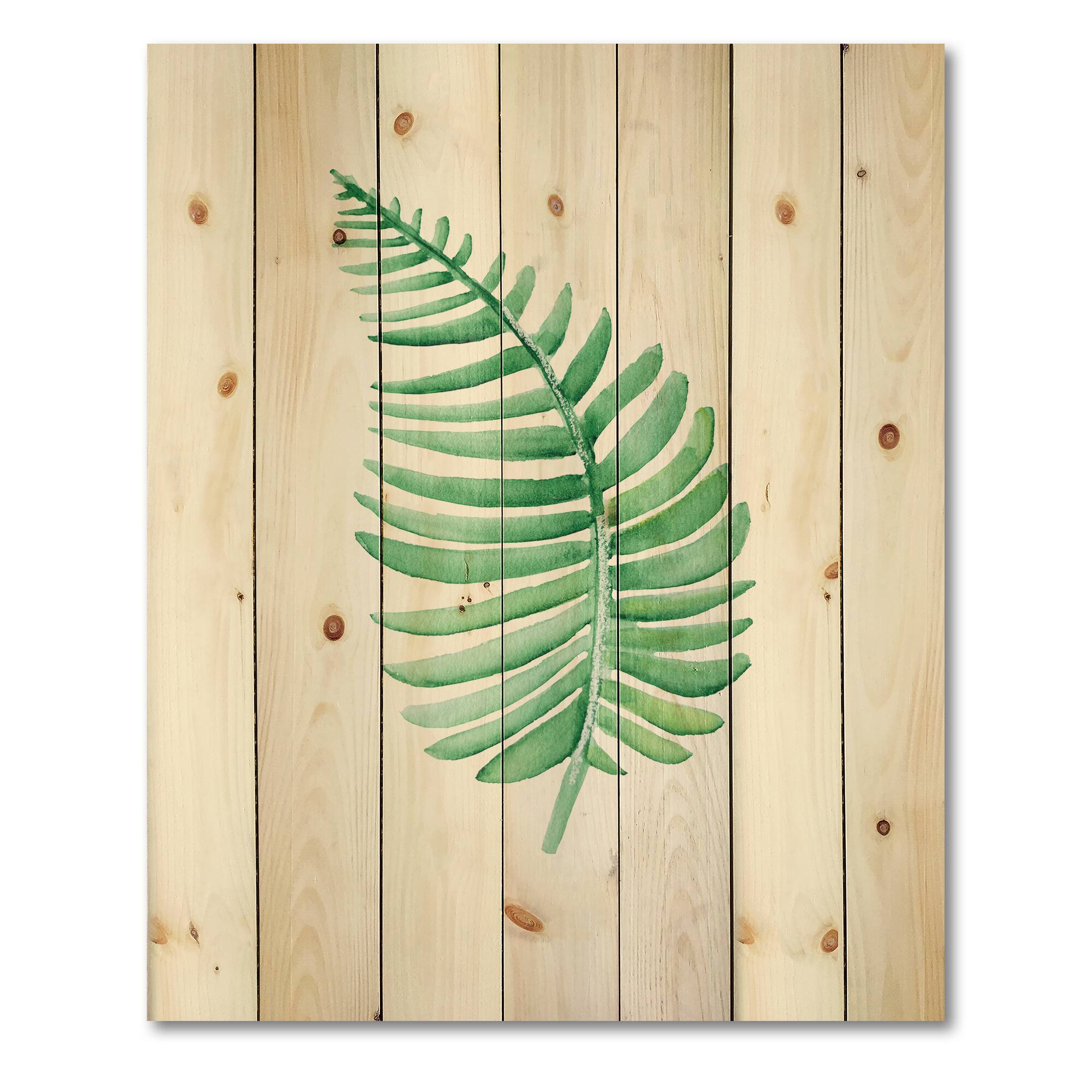 Designart - Tropical Leaf Of Monstera III
