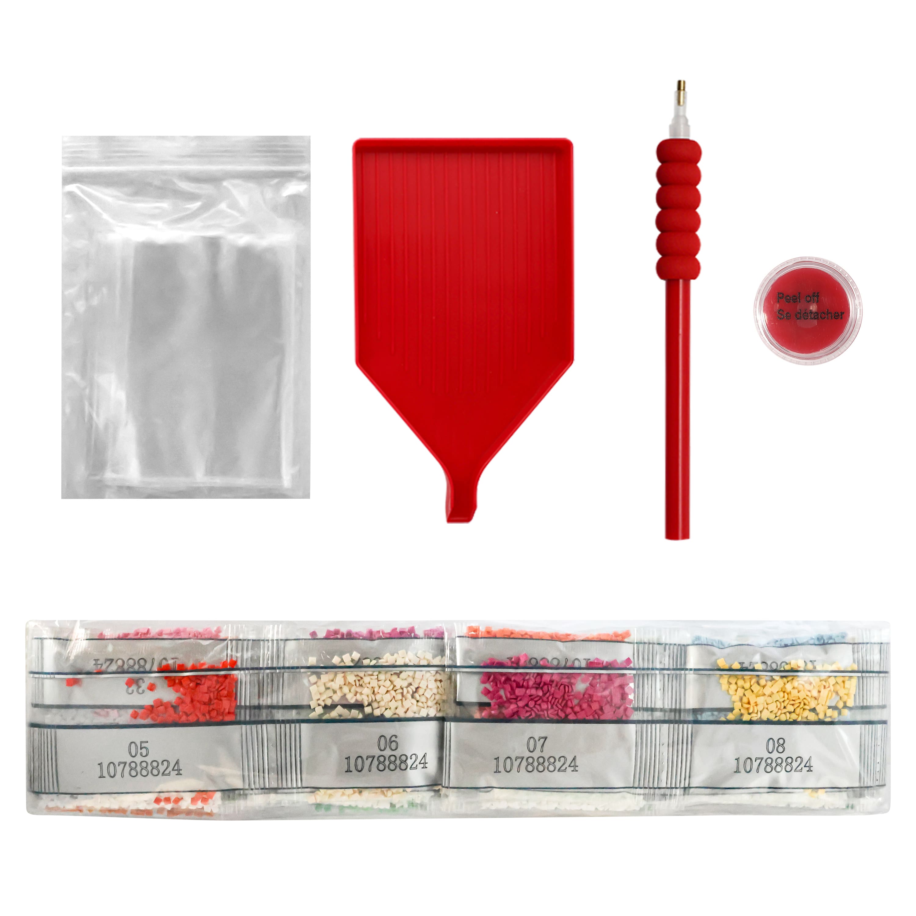 16&#x22; x 20&#x22; Colorful Village Diamond Art Kit by Make Market&#xAE;