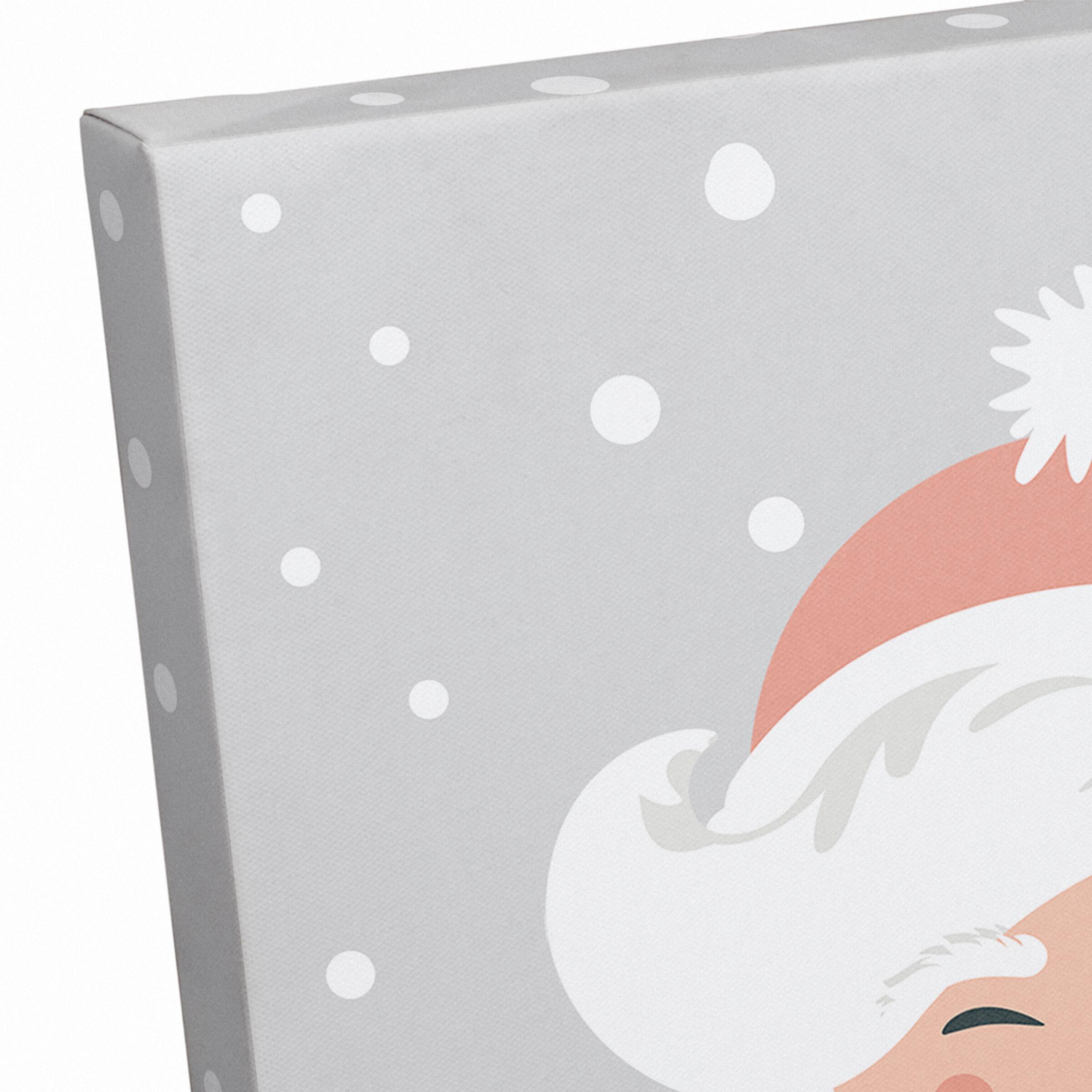 Ho Ho Ho Santa 11x14 Canvas Wall Art