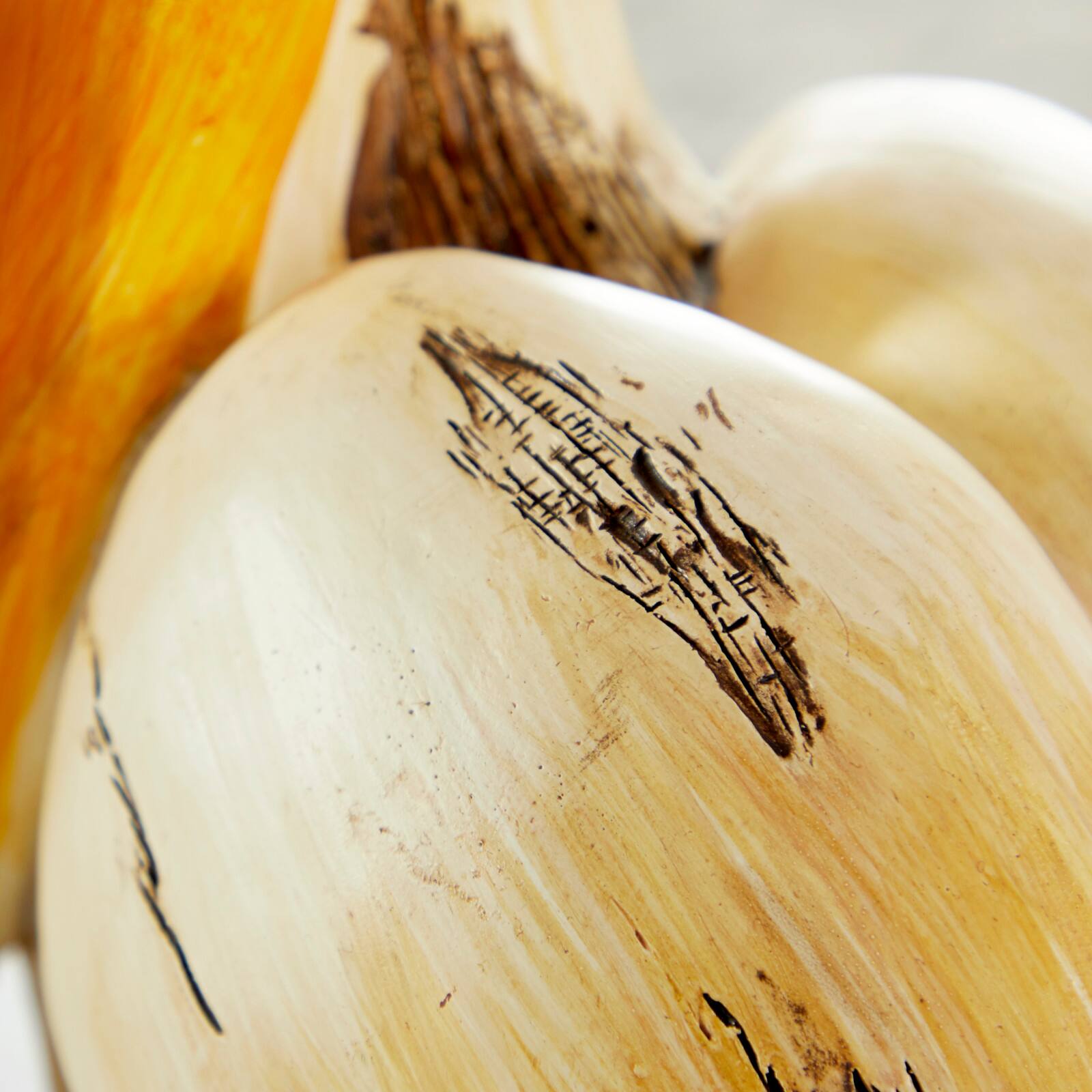 Cream Polystone Coastal Sculpture, Bird 18" x 7" x 7"